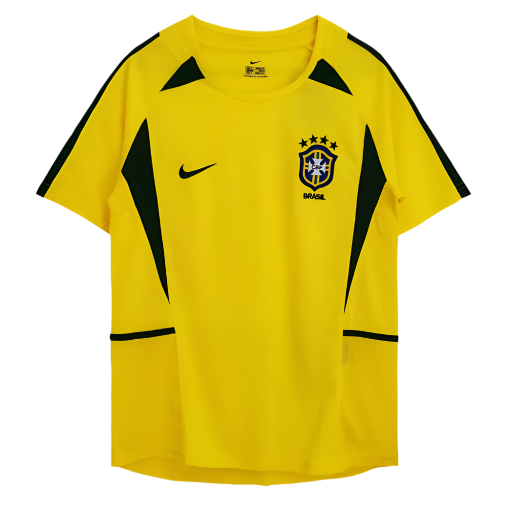 RETRO BRAZILIË THUIS SHIRT 2002