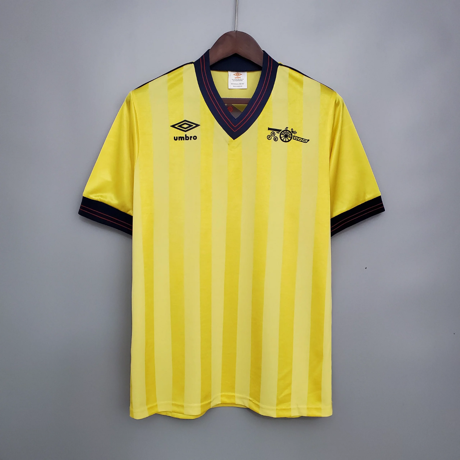 Camiseta de visitante del Arsenal 1983/86