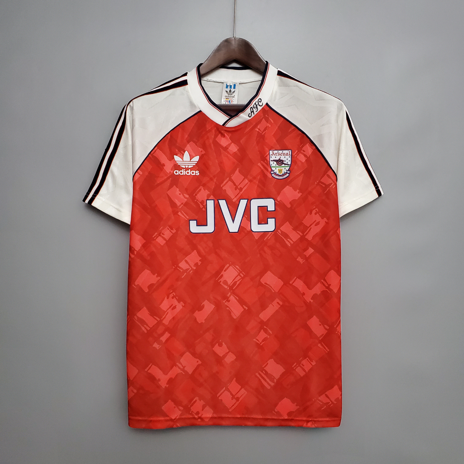 Camiseta de local del Arsenal 1990/92