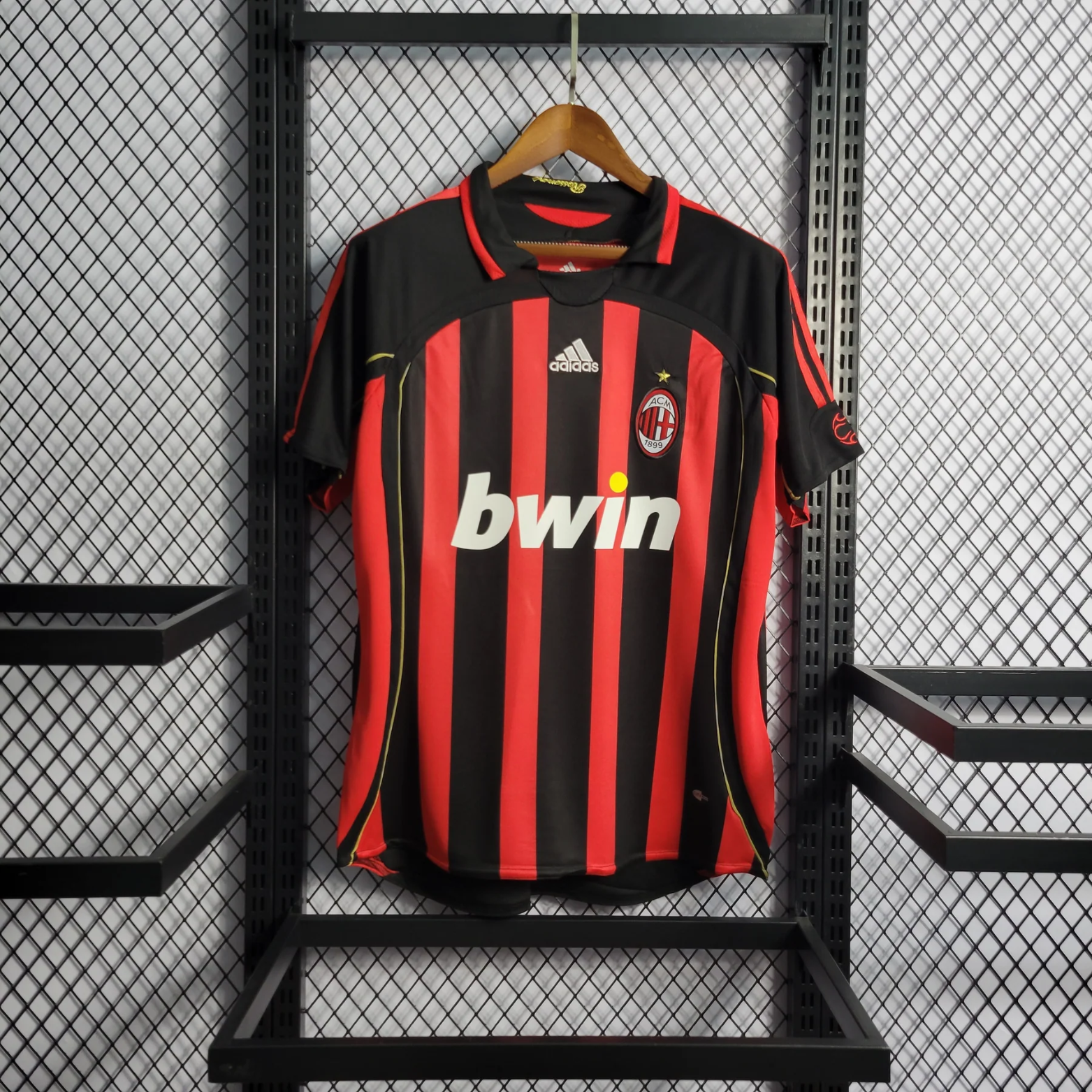 Camiseta local del AC Milan 2006/07