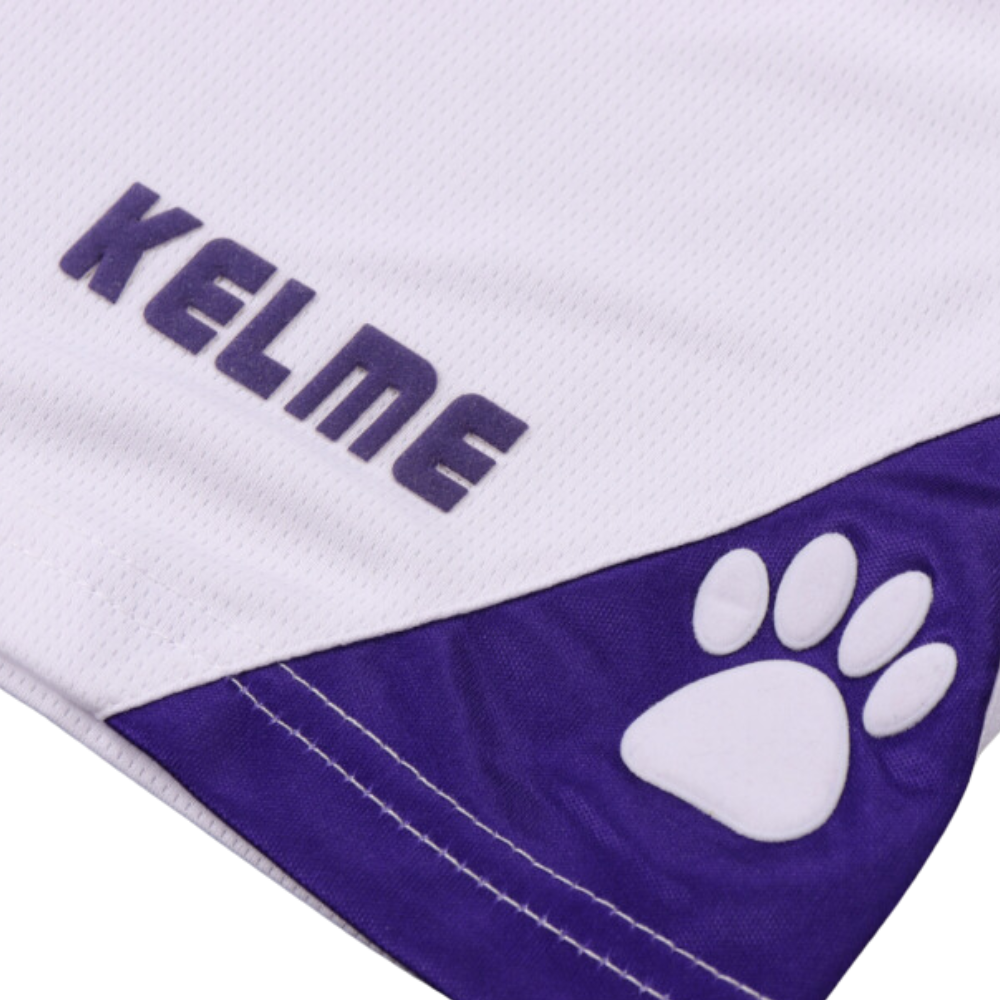 (KINDEREN) RETRO REAL MADRID UIT SHIRT & SHORTS 1997/98