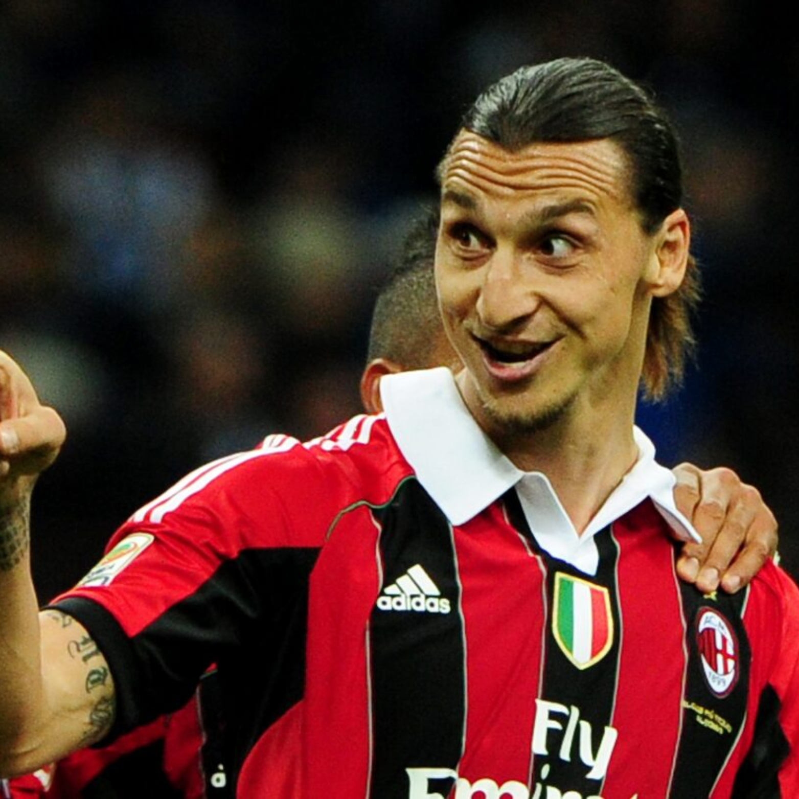 Camiseta local del AC Milan 2012/13