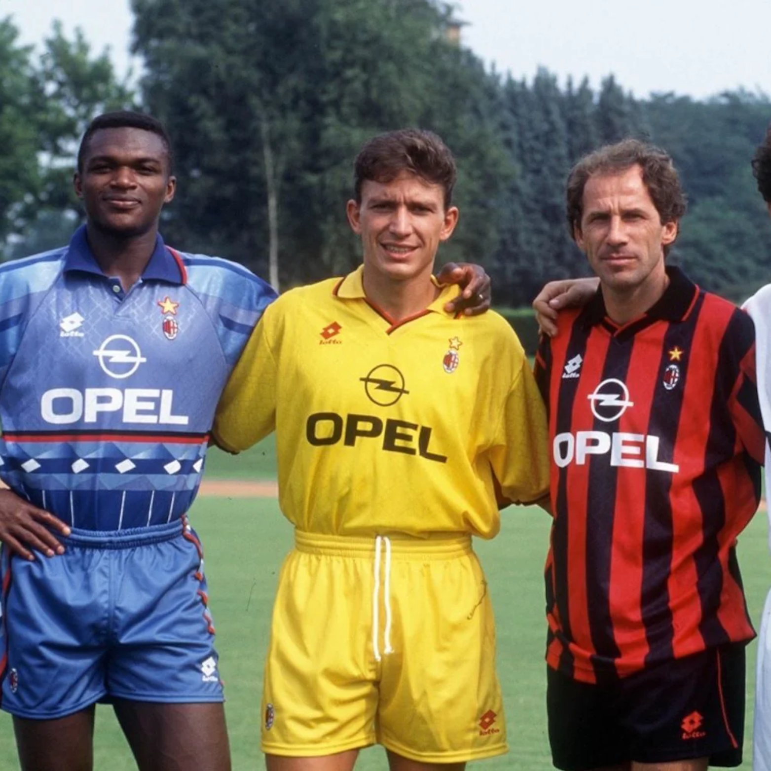 Camiseta de la tercera equipación del AC Milan 1995/96