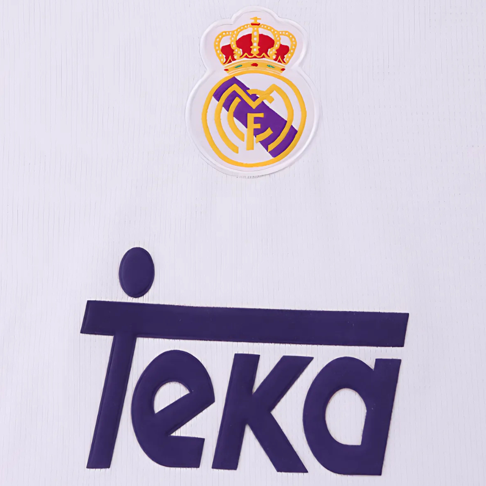 (KINDEREN) RETRO REAL MADRID UIT SHIRT & SHORTS 1997/98