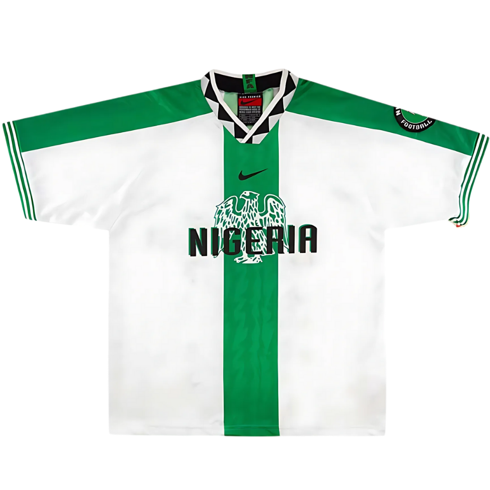 CAMISETA RETRO DE NIGERIA VISITANTE 1996/98