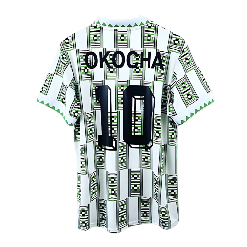 RETRO NIGERIA 'OKOCHA 10' LEGENDS UITSHIRT 1994
