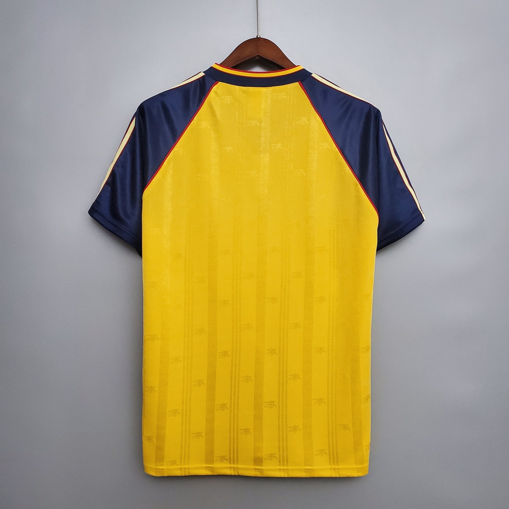 Camiseta retro de visitante del Arsenal 1988-1989