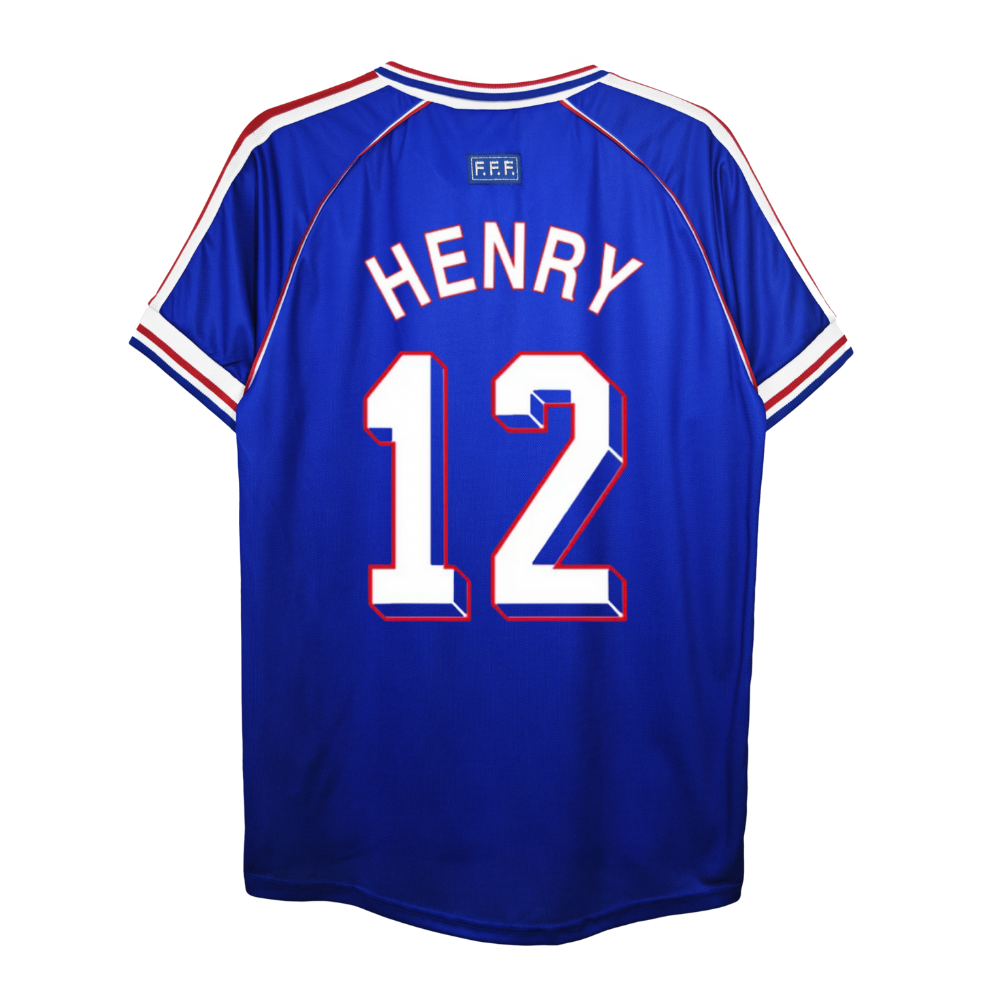 RETRO FRANKRIJK 'HENRY 12' LEGENDS THUIS SHIRT 1998