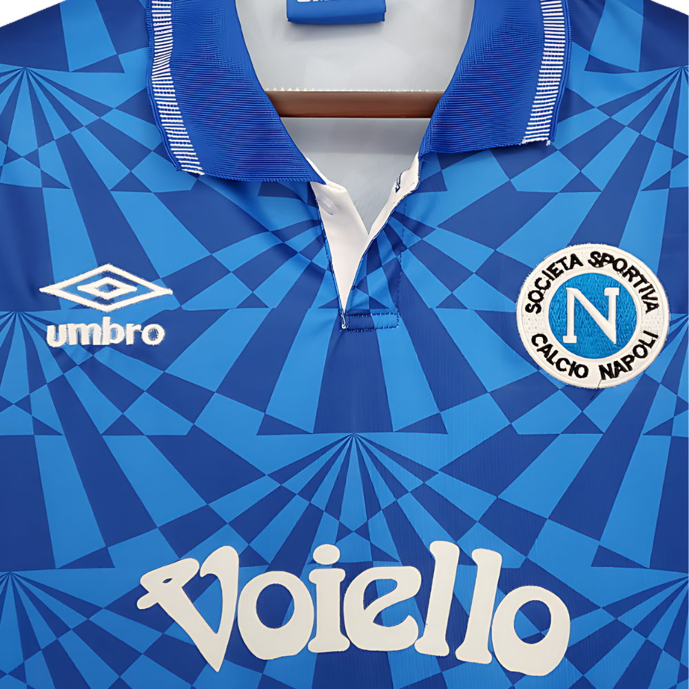 CAMISETA RETRO DE LOCALIDAD DEL NÁPOLES 1991/93