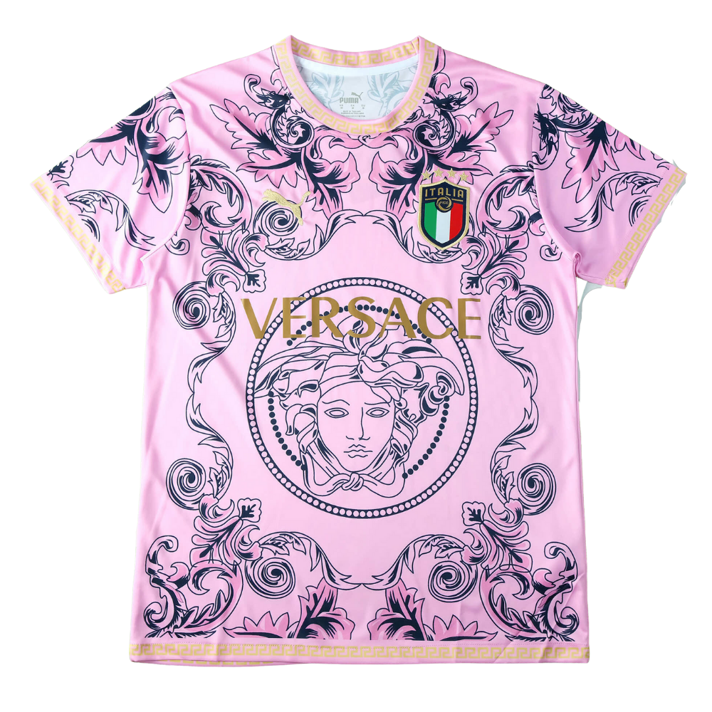 ITALIË X VERSACE CONCEPT (ROZE) THUIS SHIRT 2022