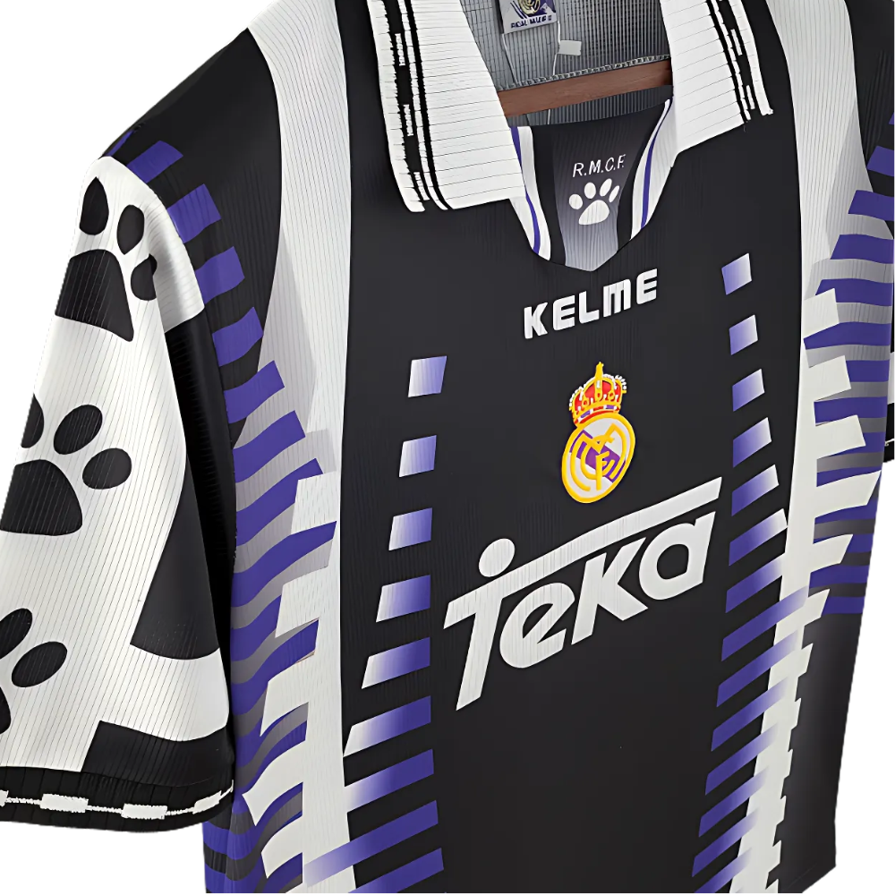 RETRO REAL MADRID DERDE UITSHIRT 1997/98