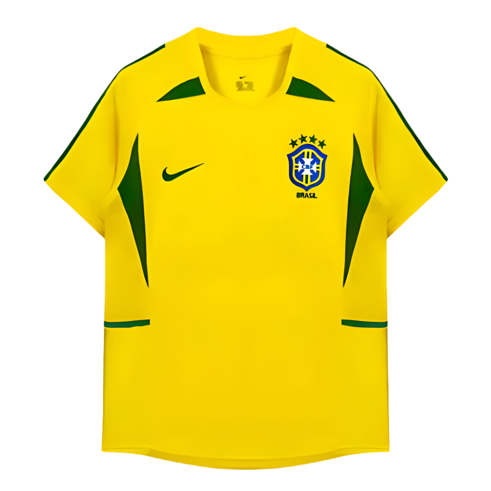 RETRO BRAZILIË THUIS SHIRT 2002