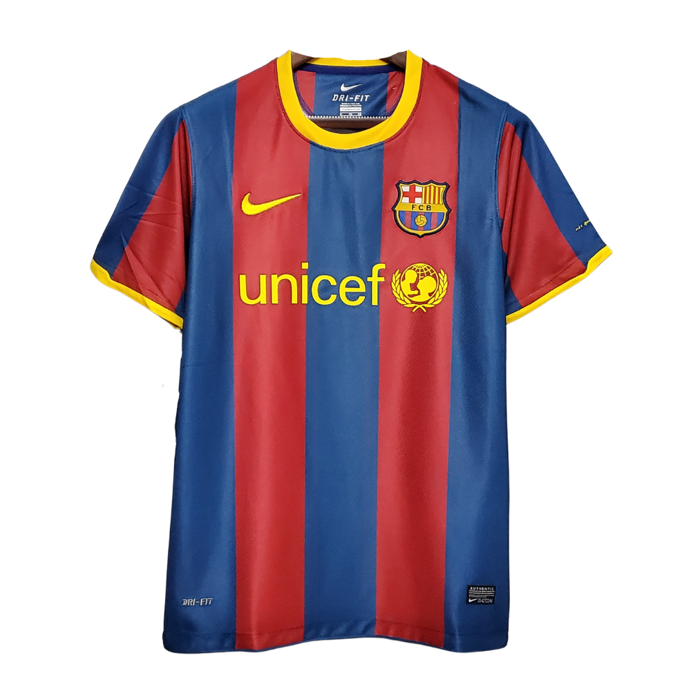 RETRO BARCELONA 'INIESTA 8' LEGENDS THUIS SHIRT 2010/11