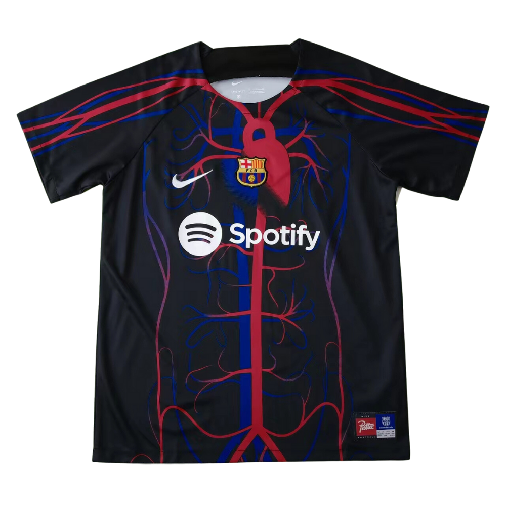 BARCELONA X PATTA 'CULERS DEL MON' TRAININGSSHIRT 2023/24