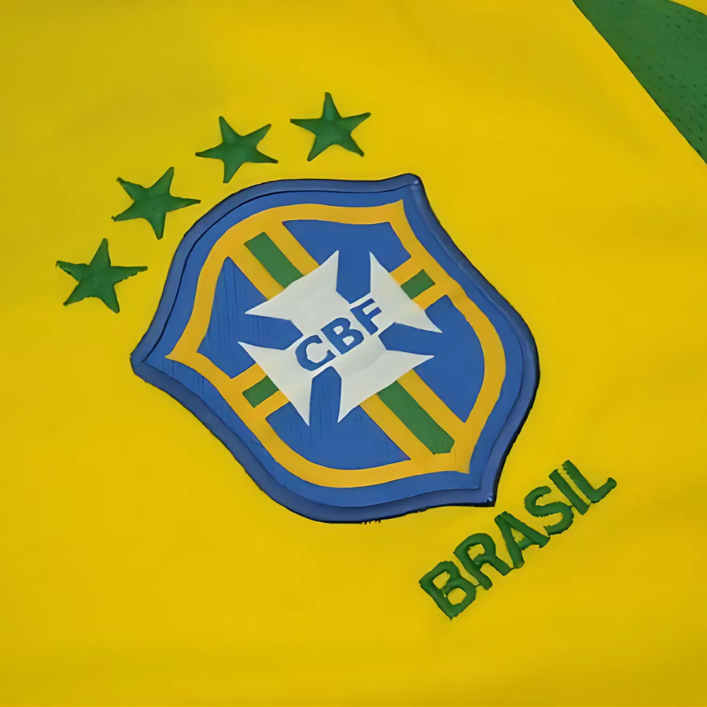 RETRO BRAZILIË THUIS SHIRT 2002