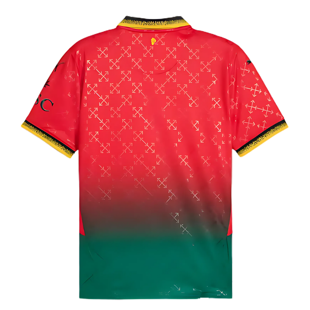 AC MILAN "OFF" FASHION COLLAB ROOD 2024/25 SPECIALE EDITIE SHIRT