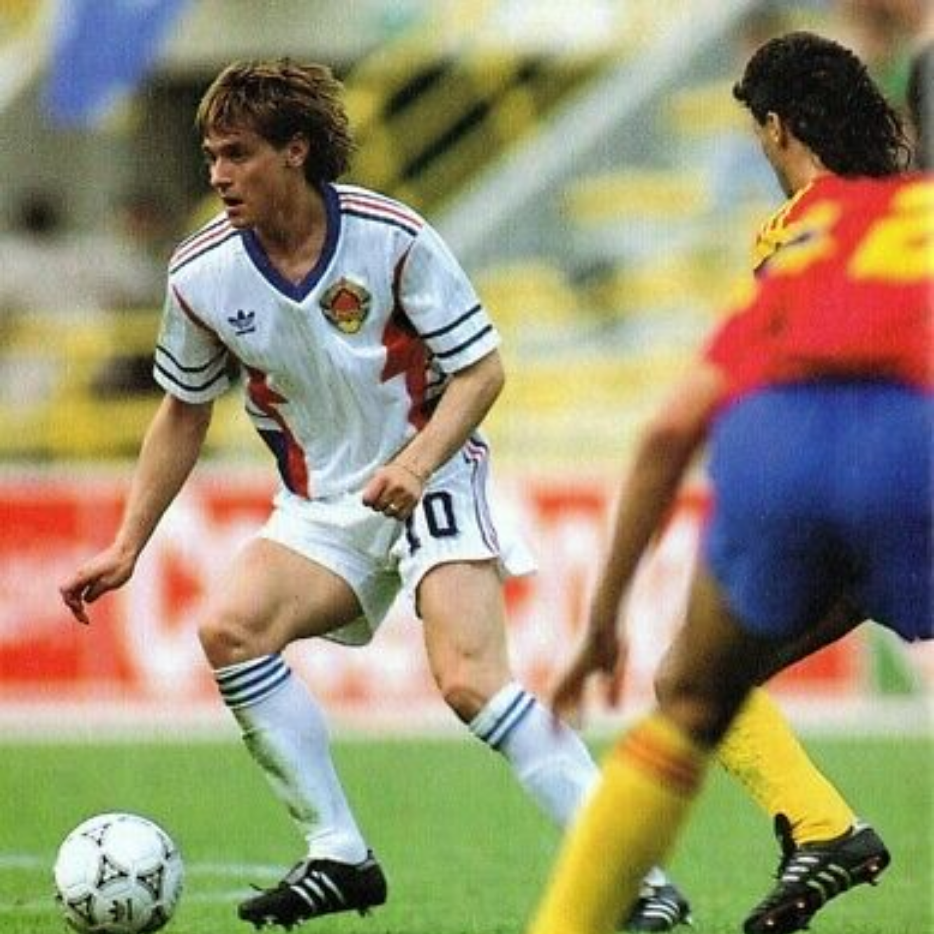 Camiseta de visitante de Yugoslavia 1990