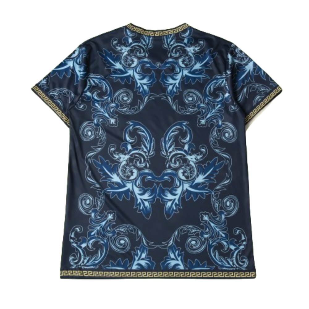 ITALIË X VERSACE CONCEPT (BLAUW) THUIS SHIRT 2022