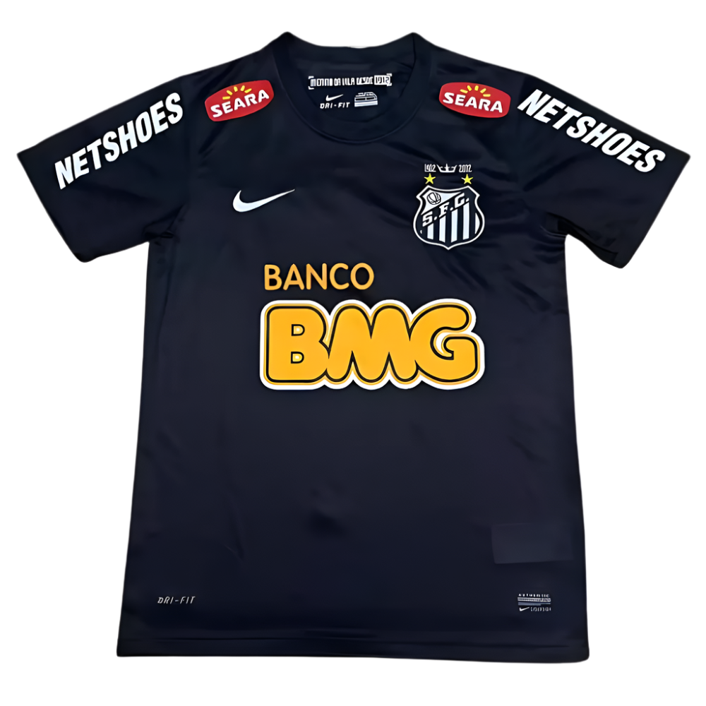 RETRO SANTOS UITSHIRT ZWART 2012/13