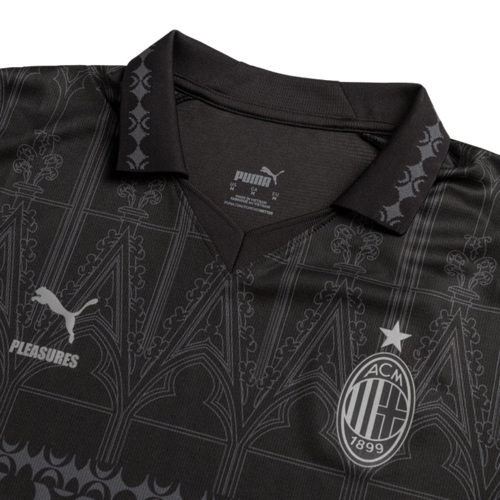 AC MILAN X PUMA X PLEASURES REPLICA SHIRT 2023/24