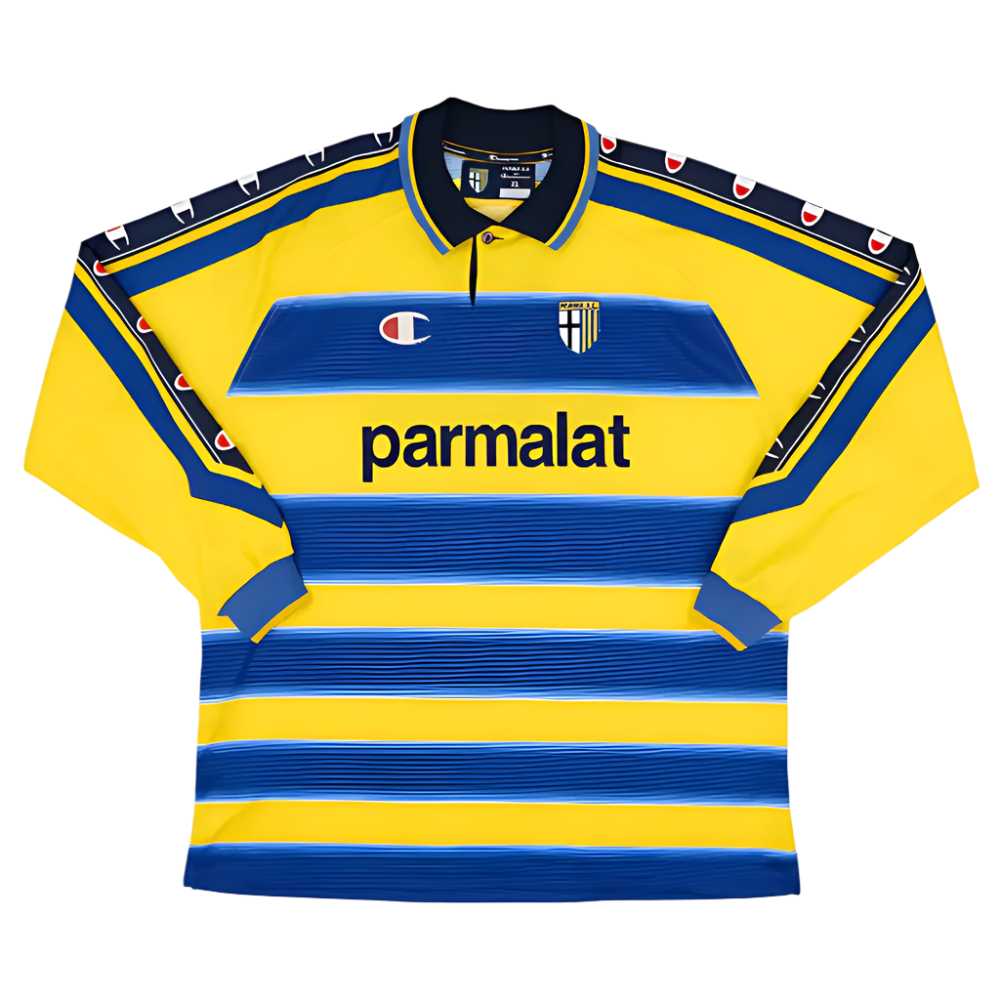 RETRO PARMA THUIS SHIRT LANGE MOUW 1999/00
