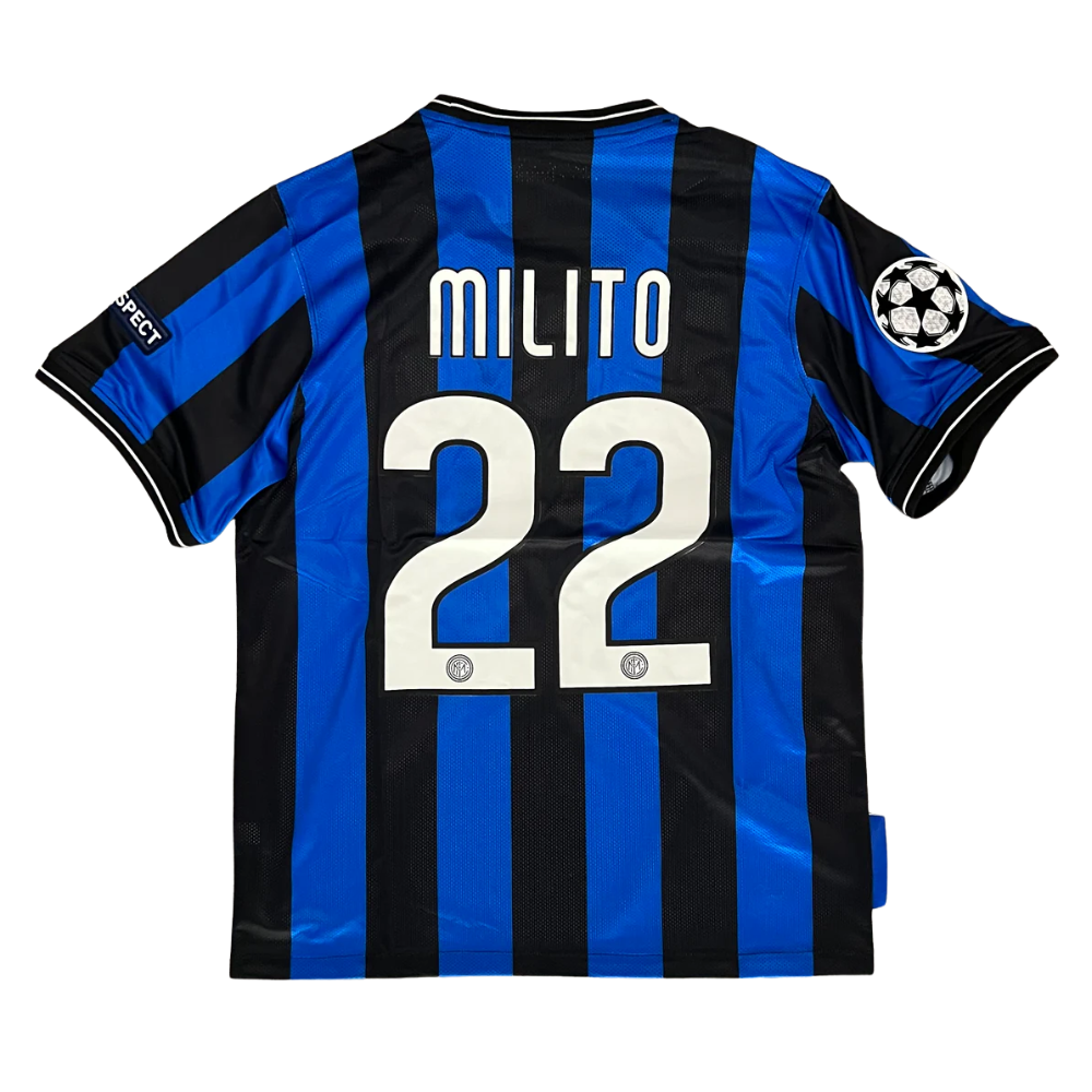 RETRO INTER MILAN 'MILITO 22' LEGENDS THUIS SHIRT 2009/10