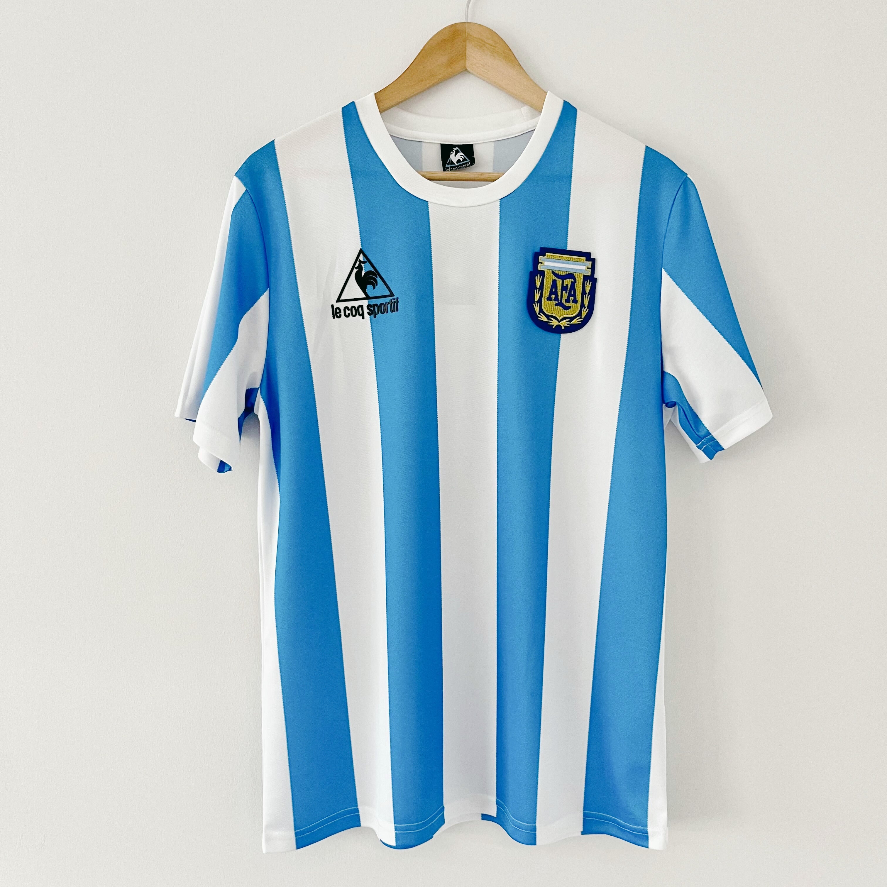 Camiseta retro de Argentina Copa Mundial 1986 Local