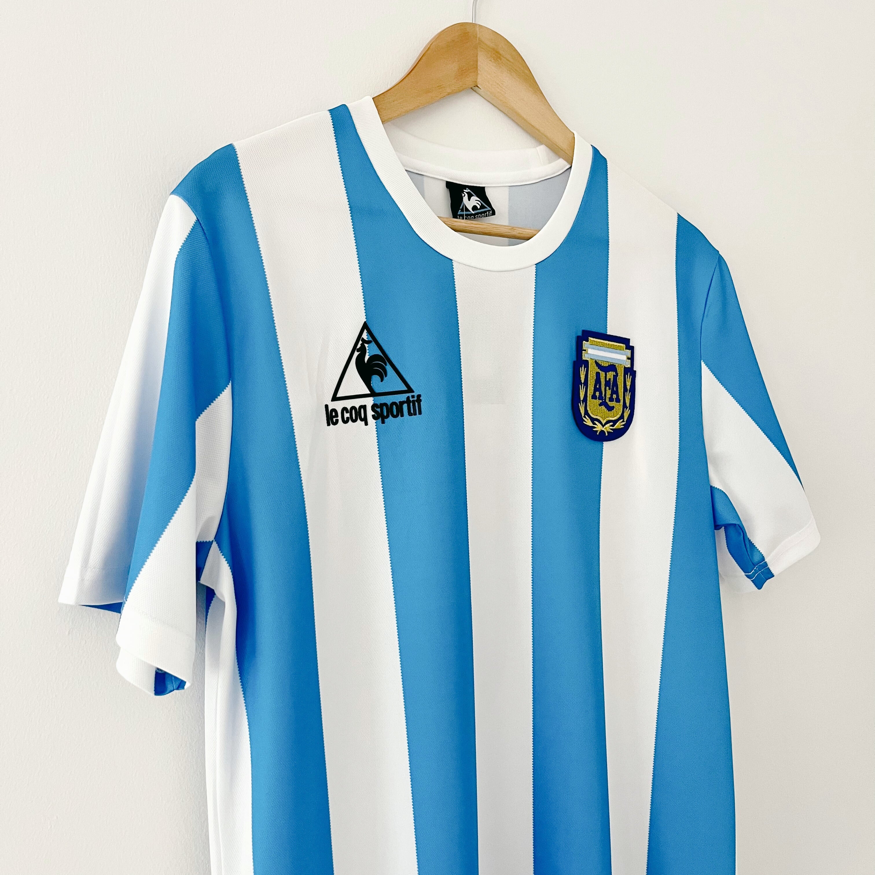 Camiseta retro de Argentina Copa Mundial 1986 Local
