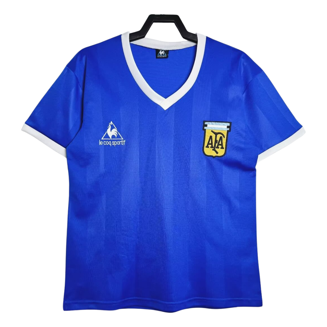 Camiseta visitante de Argentina - Campeón del Mundial de 1986
