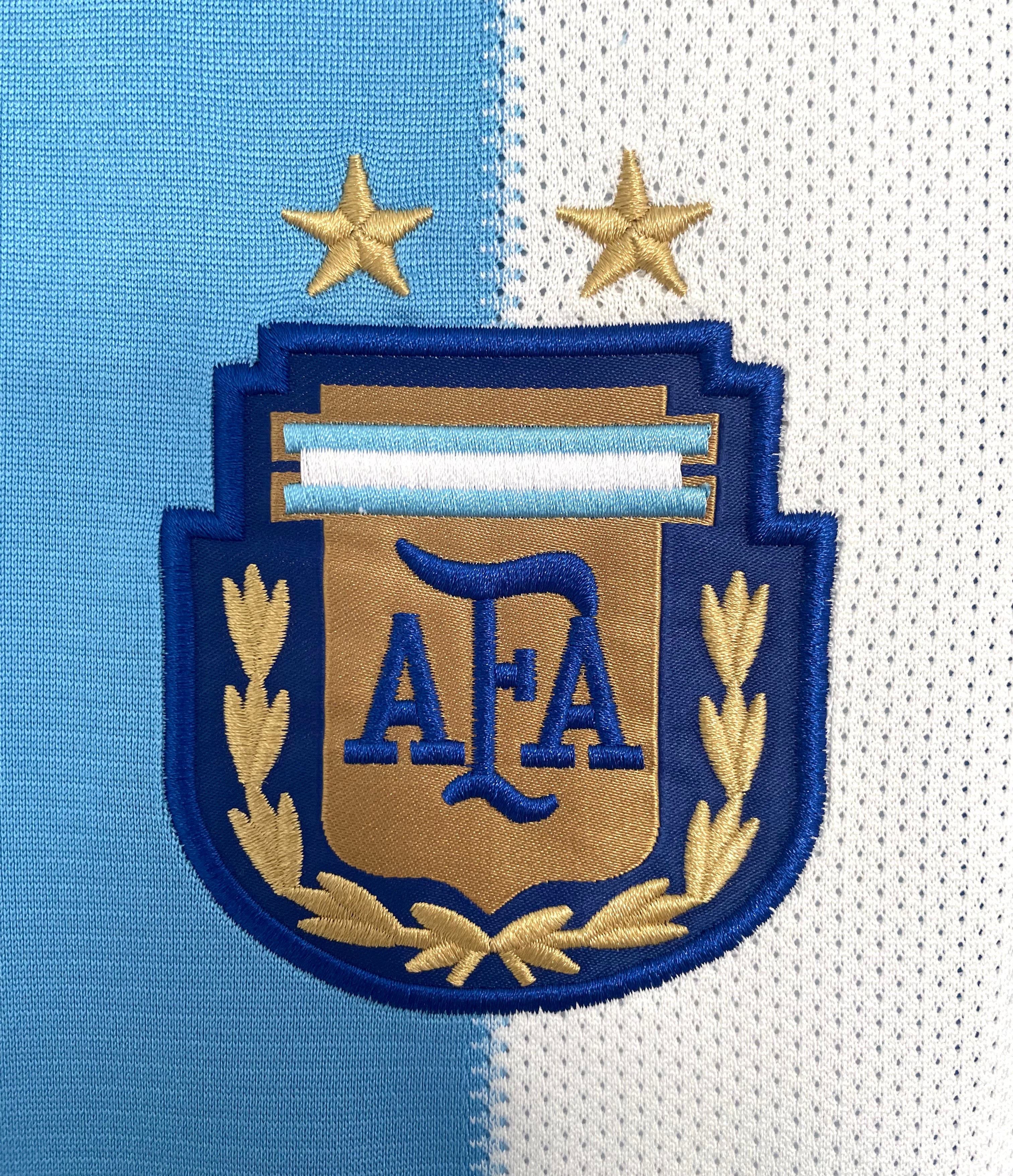 Camiseta local de Argentina - 2010