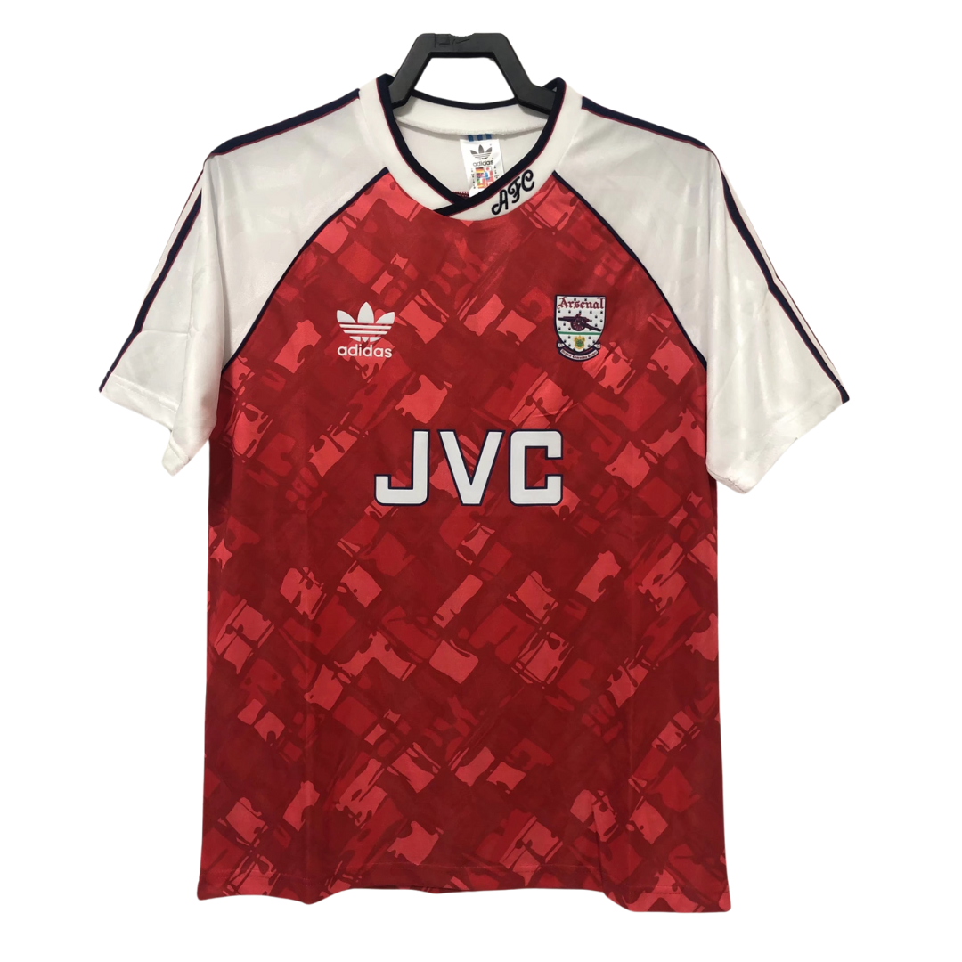 Camiseta de local del Arsenal FC - 1990-1992