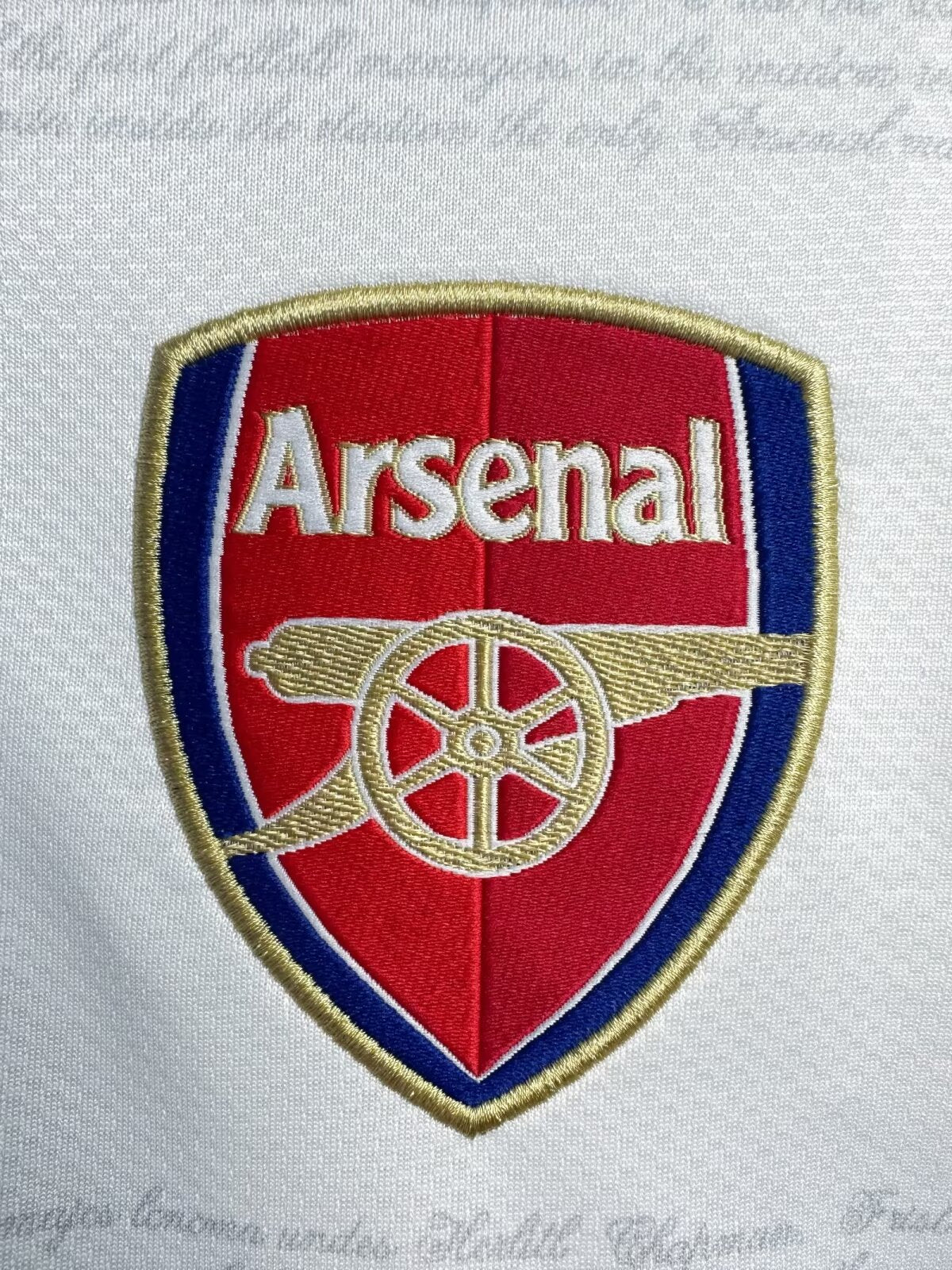 Camiseta de visitante del Arsenal - 2007-2008: Edición Chapman