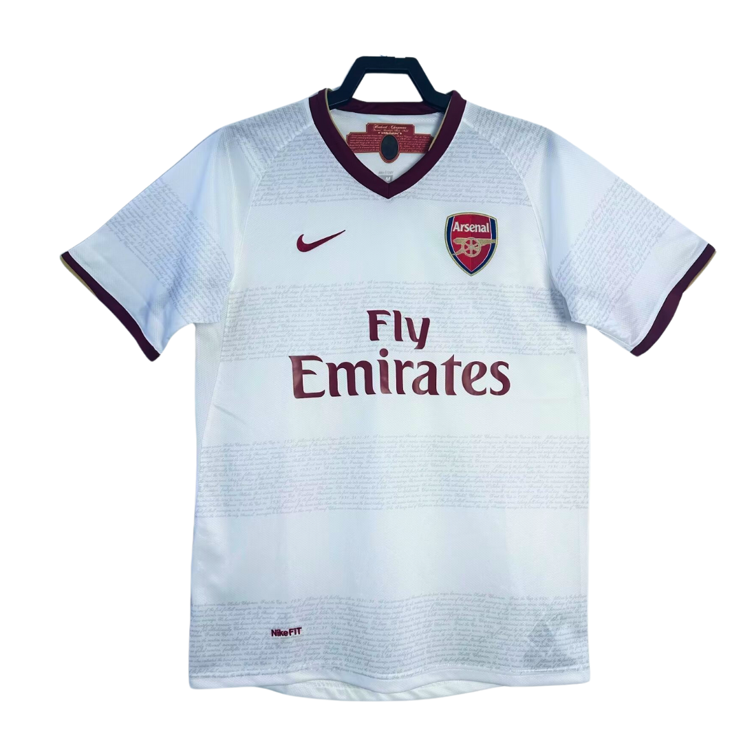 Camiseta de visitante del Arsenal - 2007-2008: Edición Chapman