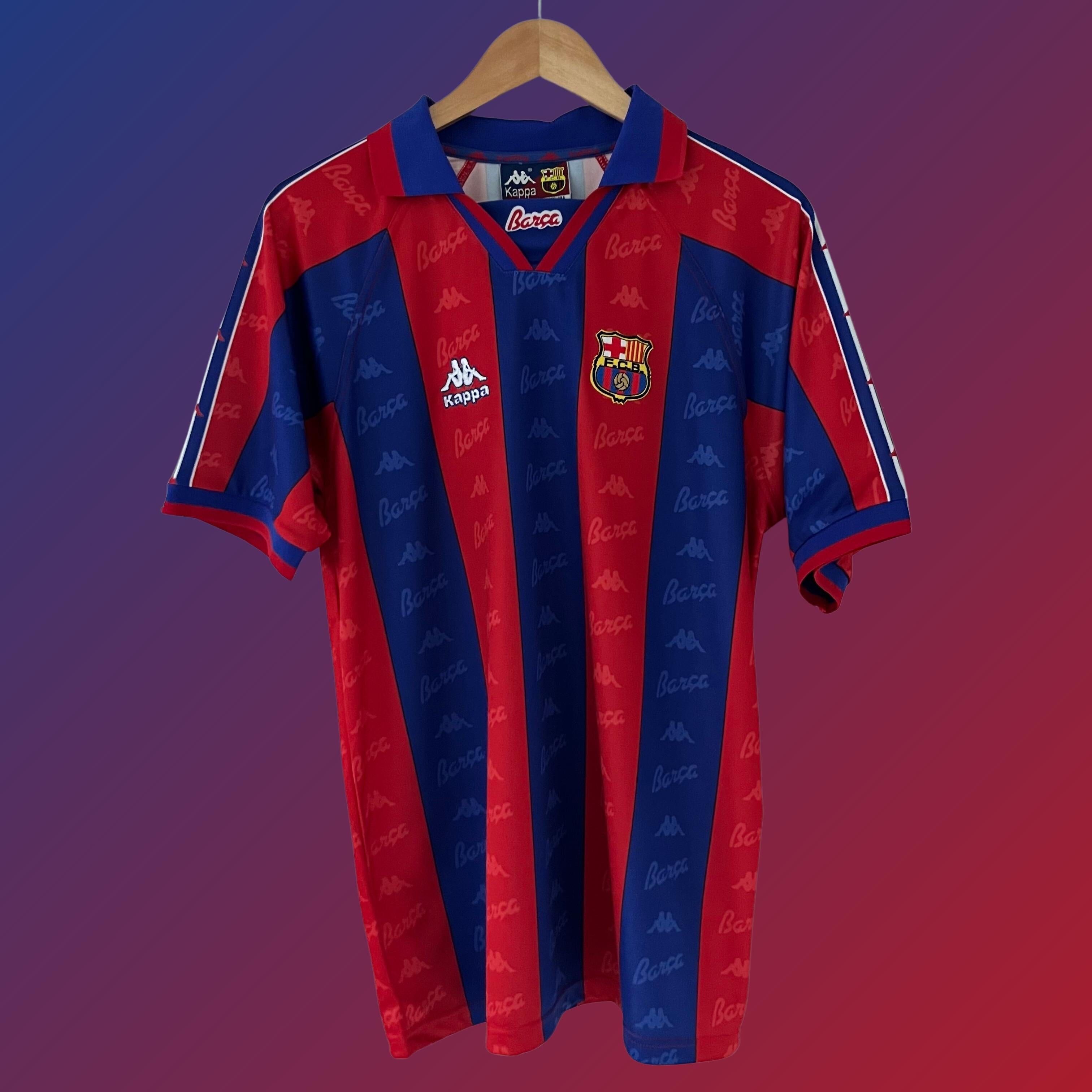 Camiseta retro del Barcelona 1995-97 Local