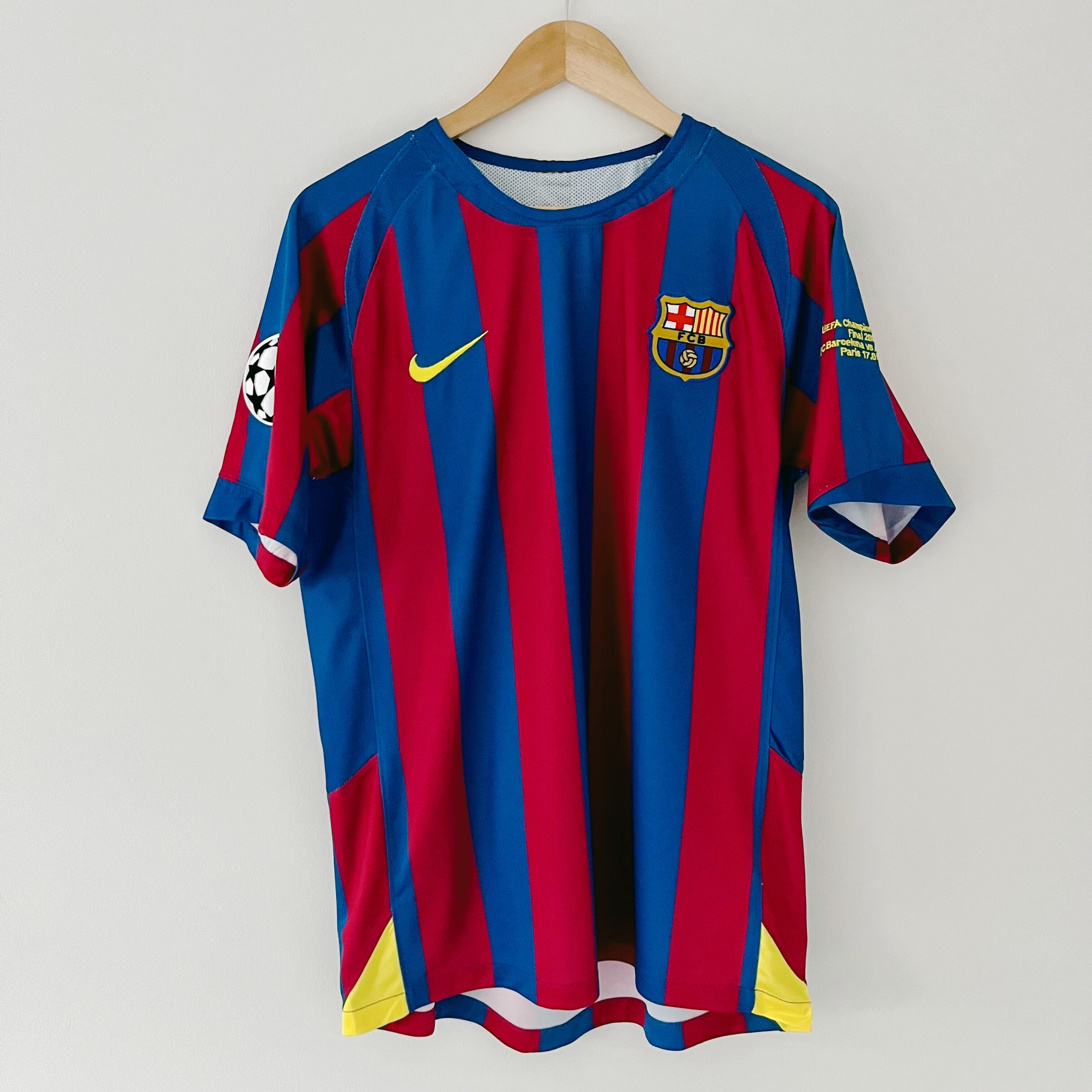 Camiseta retro del Barcelona Final de la Champions League 2006