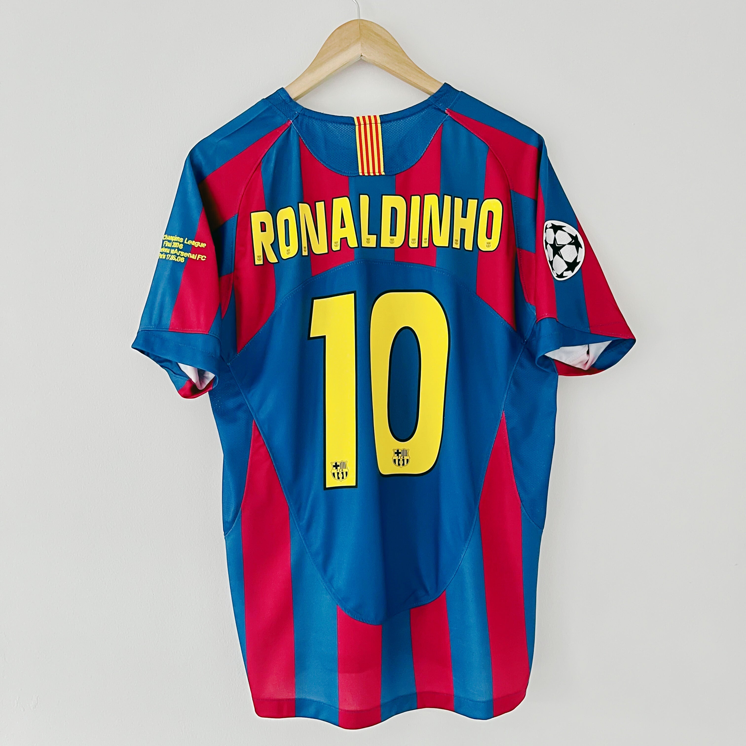 Camiseta retro del Barcelona Final de la Champions League 2006