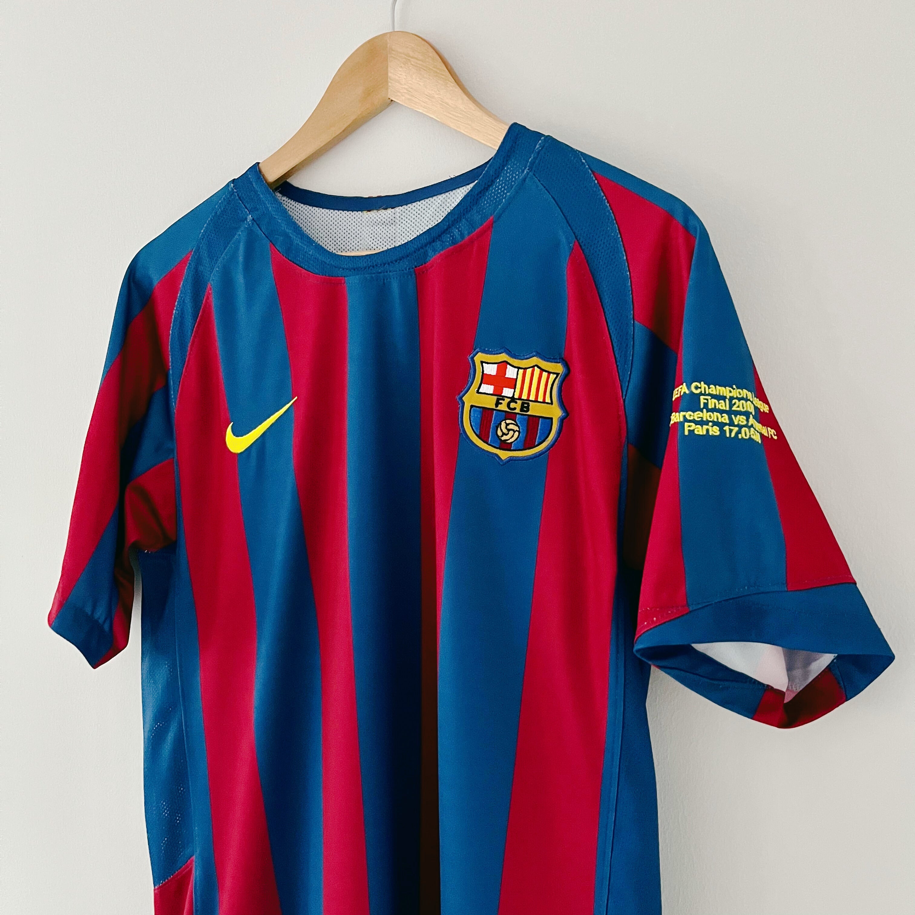 Camiseta retro del Barcelona Final de la Champions League 2006