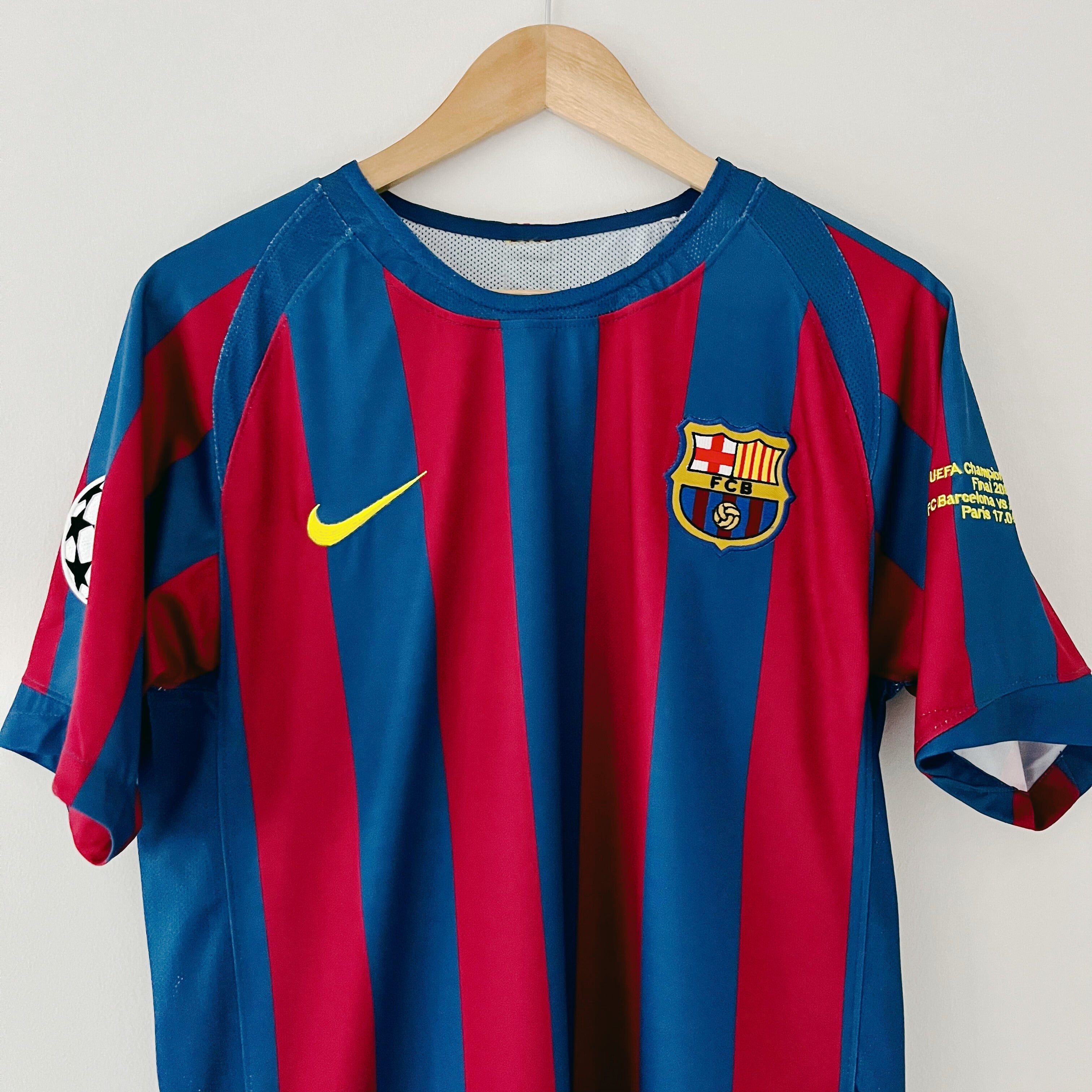 Camiseta retro del Barcelona Final de la Champions League 2006
