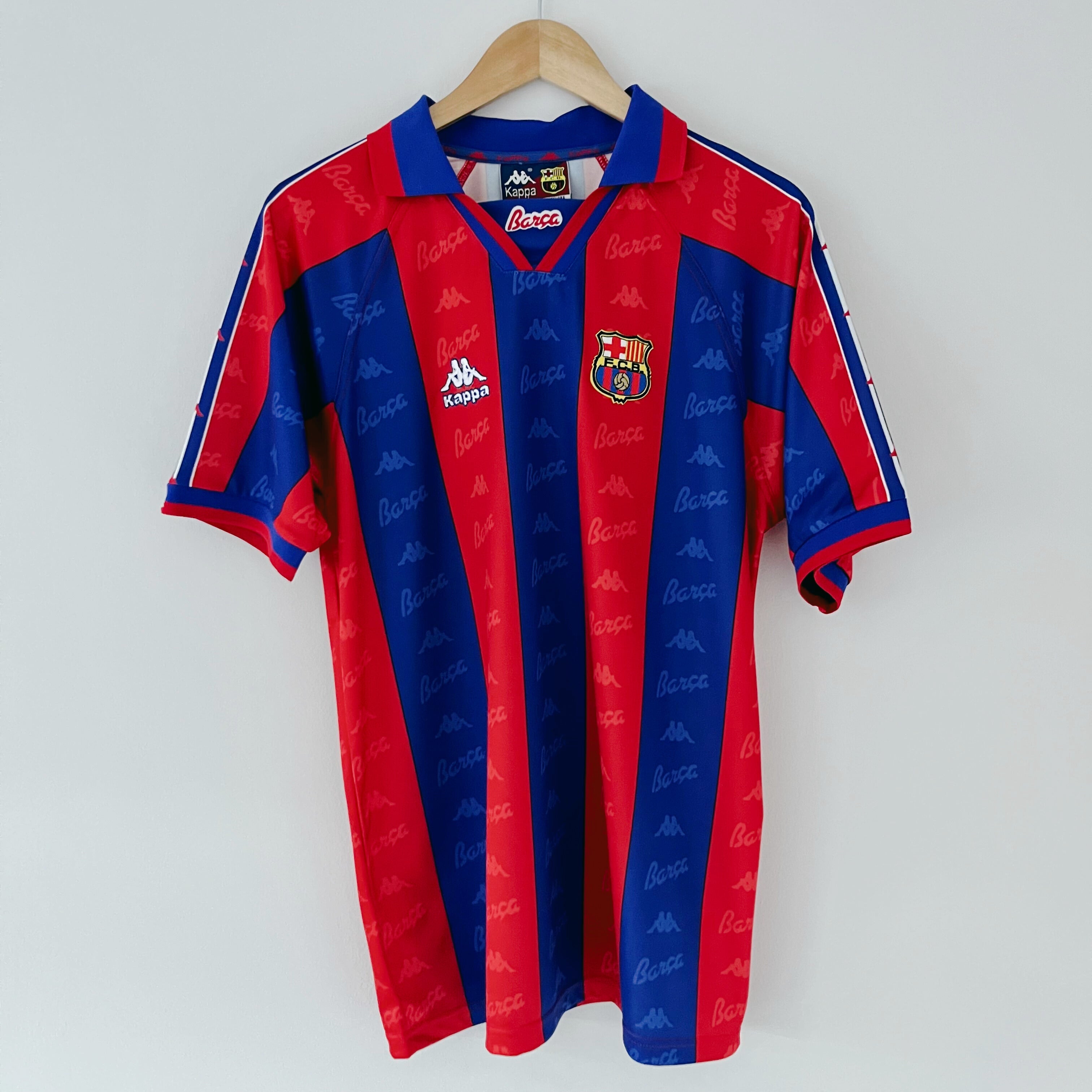 Camiseta retro del Barcelona 1995-97 Local