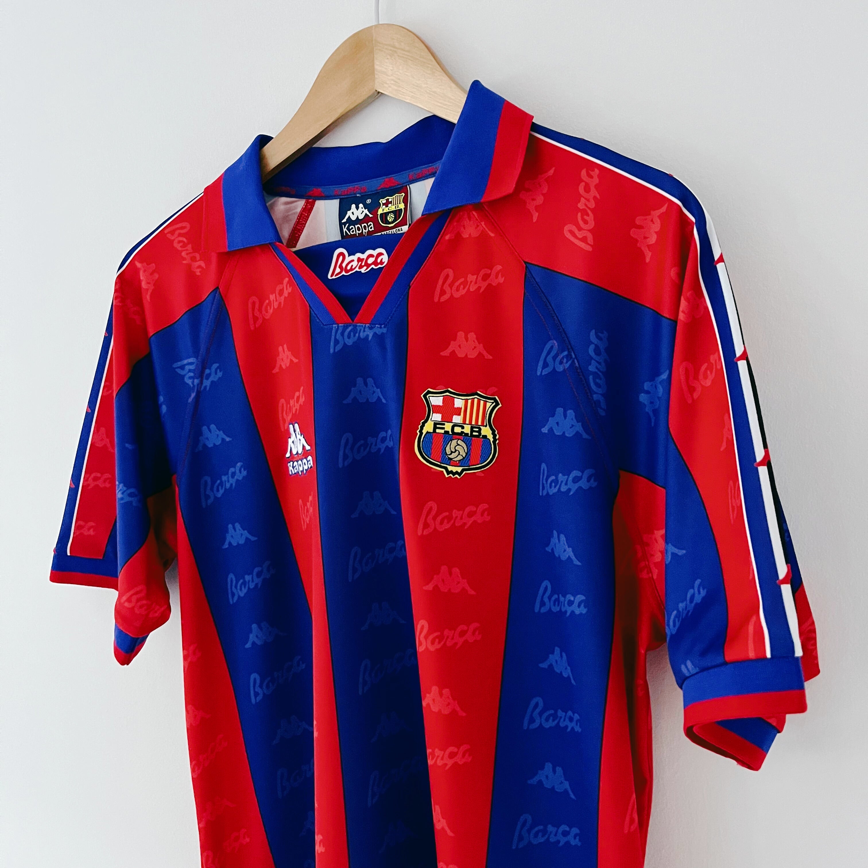 Camiseta retro del Barcelona 1995-97 Local