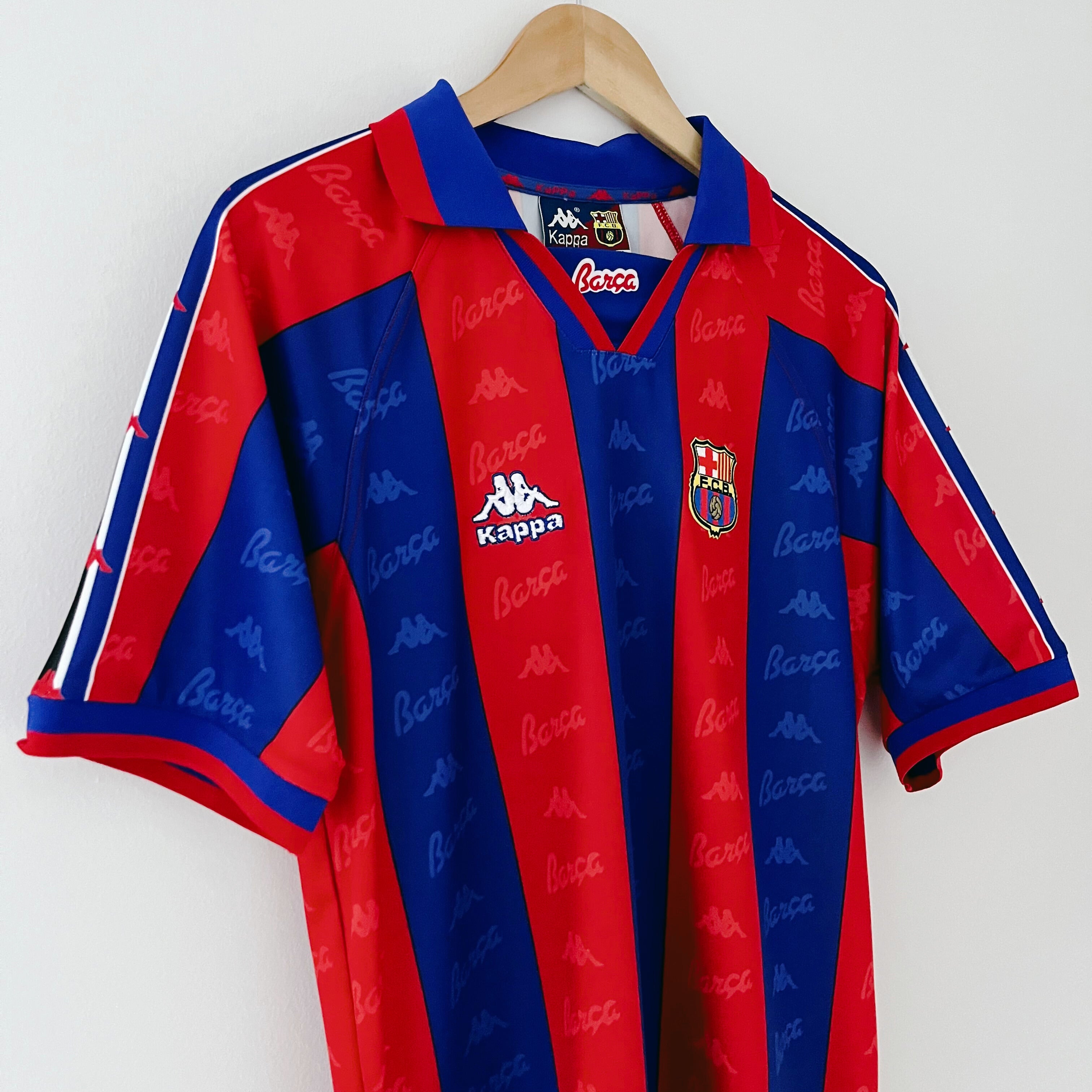 Camiseta retro del Barcelona 1995-97 Local