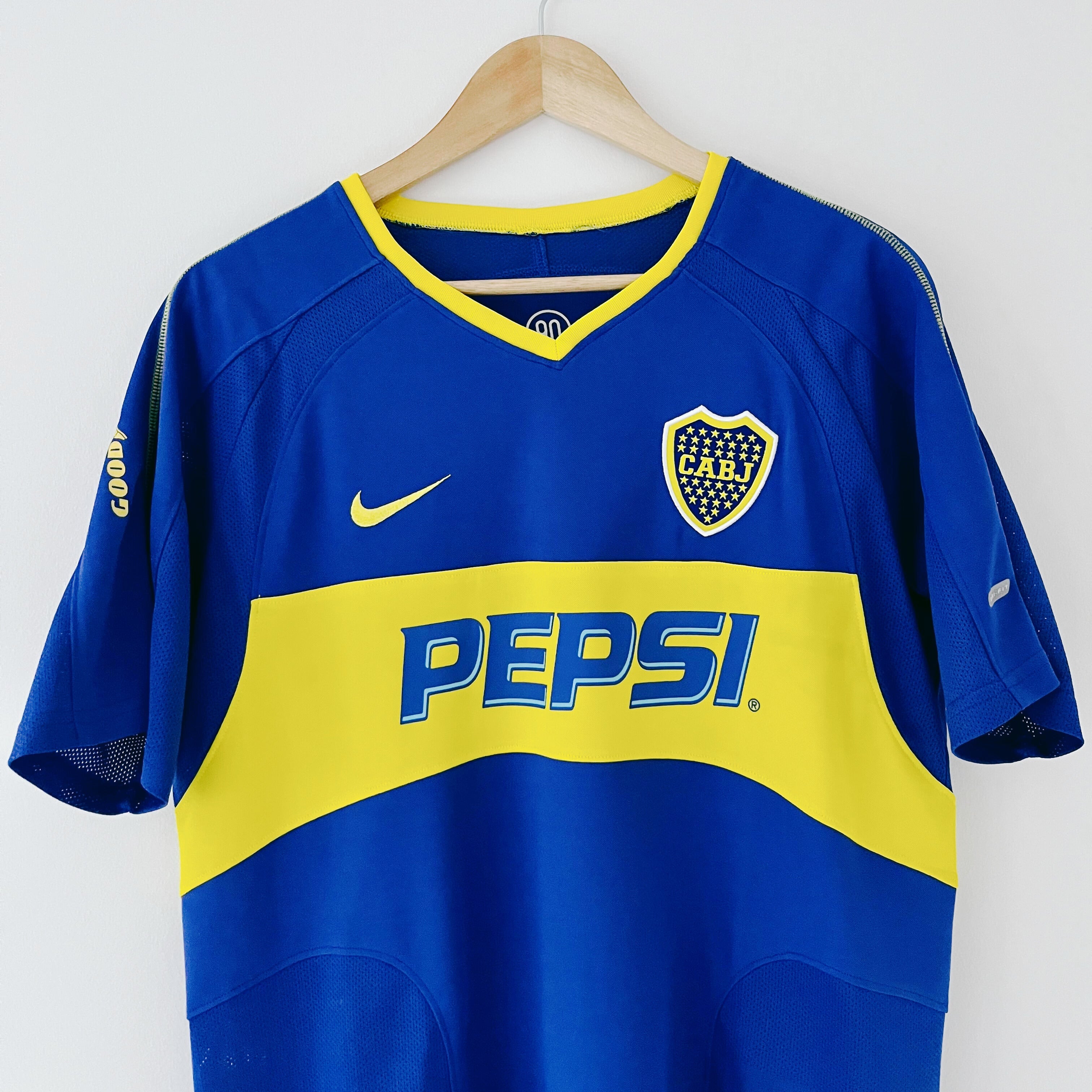 Camiseta retro de Boca Juniors 2003-04 Local