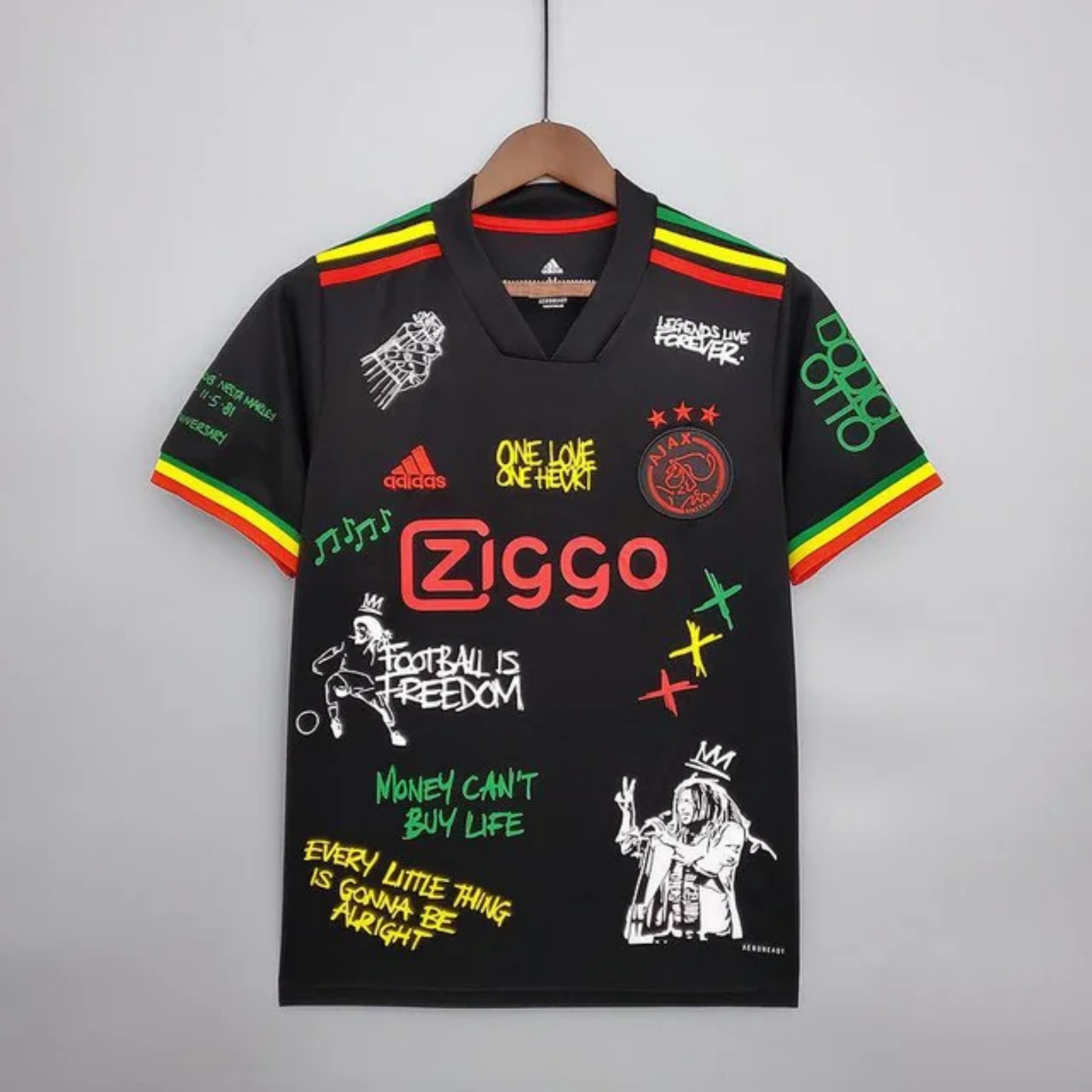 Camiseta Bob Marley del AJAX 2021/22