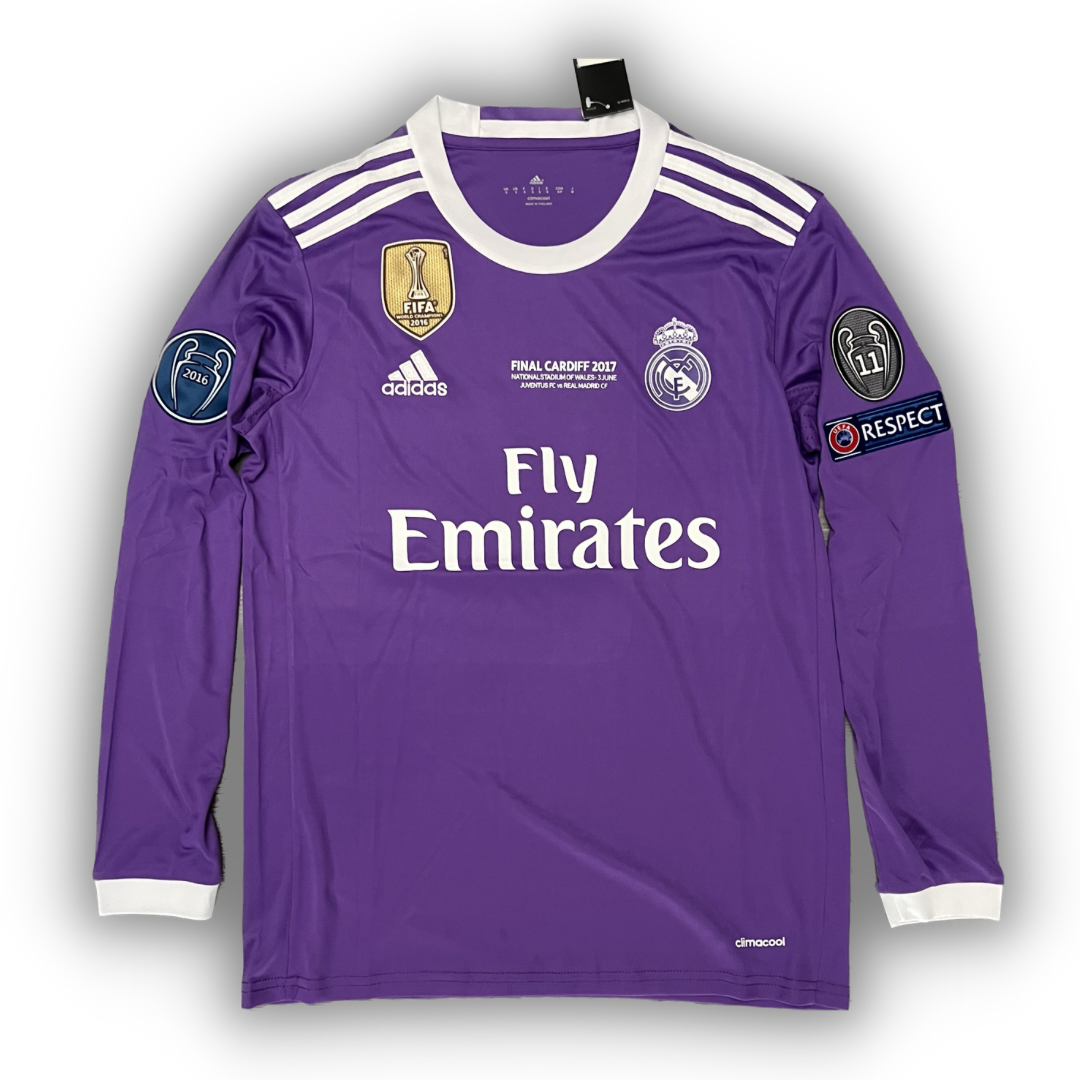 2016-17 - Real Madrid Uitshirt met Lange Mouwen Retro