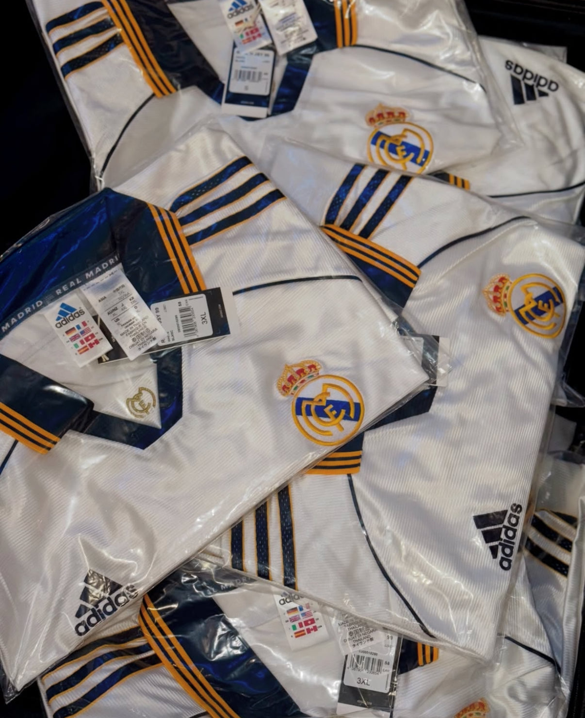 Real Madrid thuis retro tenue 1999/2000