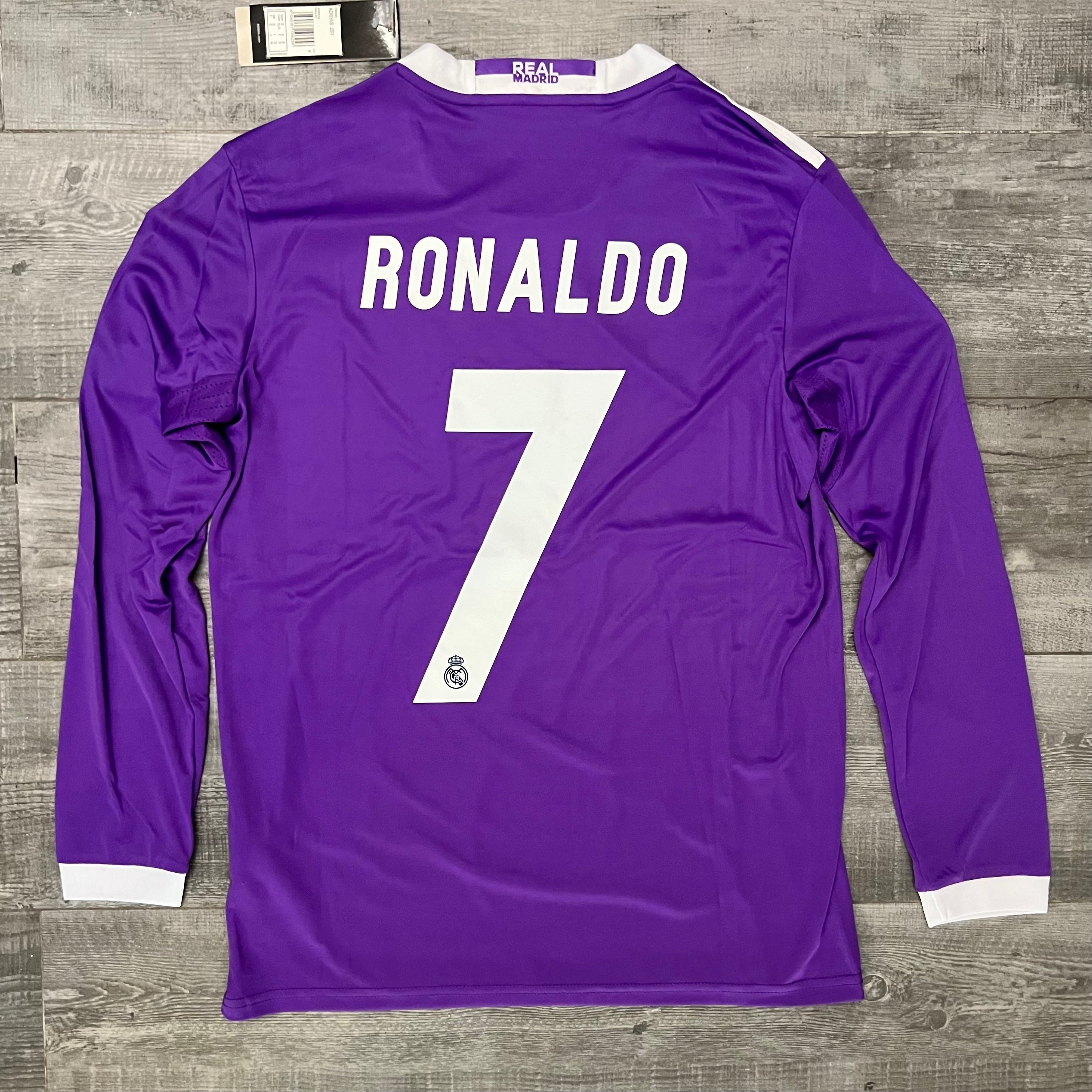 2016-17 - Real Madrid Uitshirt met Lange Mouwen Retro