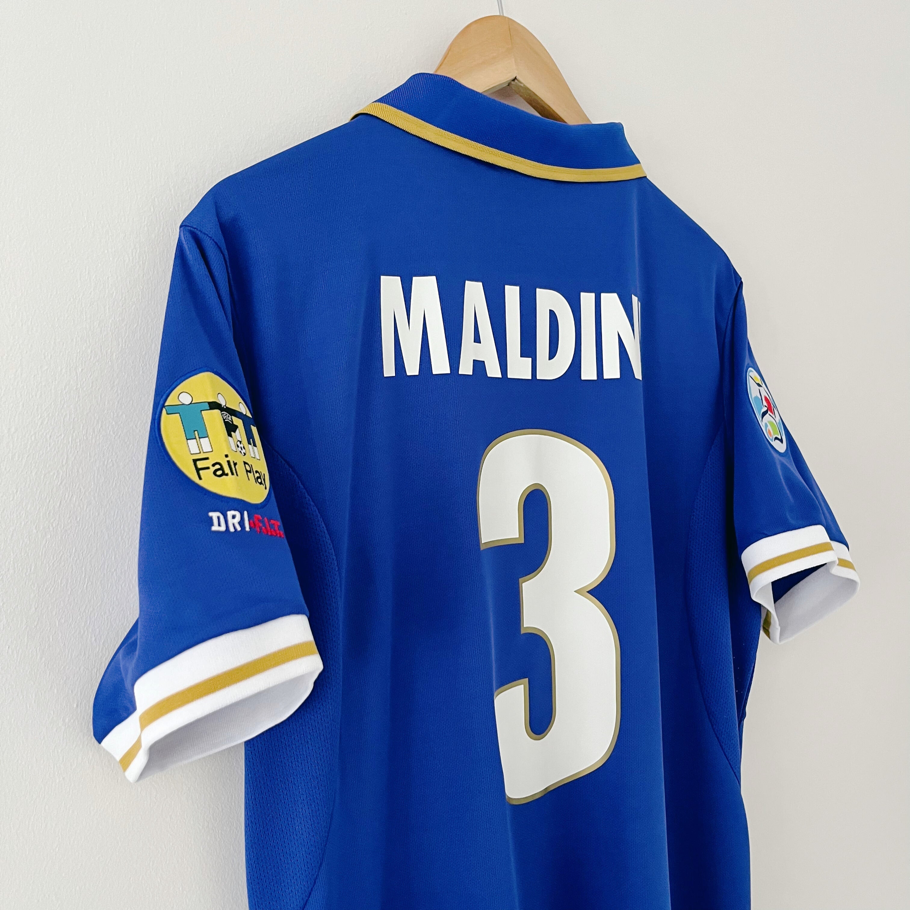 Camiseta retro de Italia Eurocopa 1996 Local