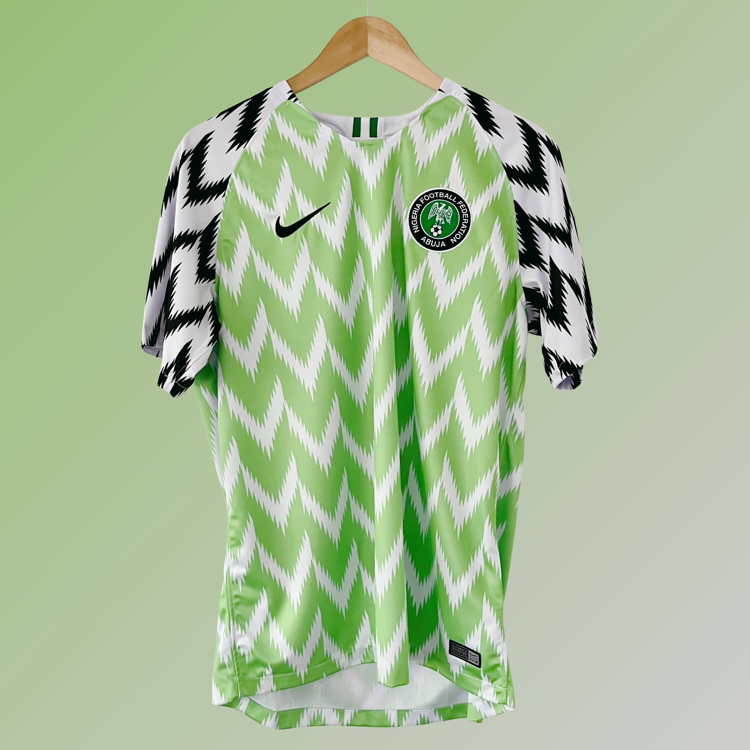 Camiseta retro de Nigeria para el Mundial 2018 (local)