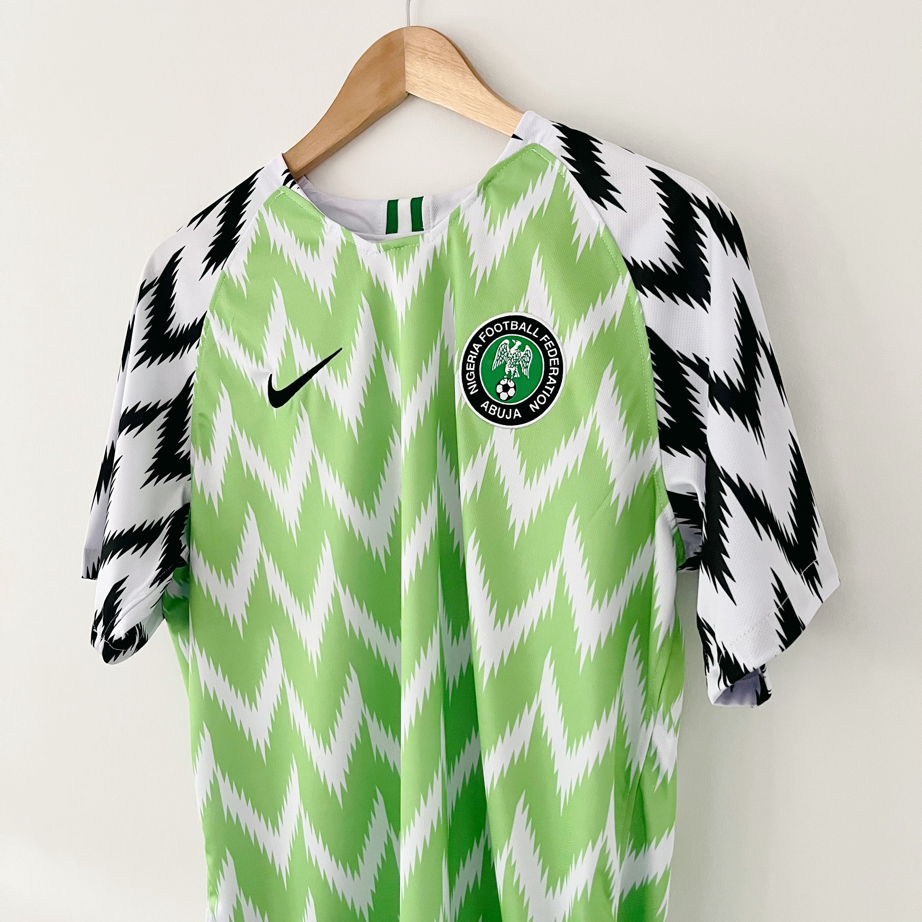 Camiseta retro de Nigeria para el Mundial 2018 (local)