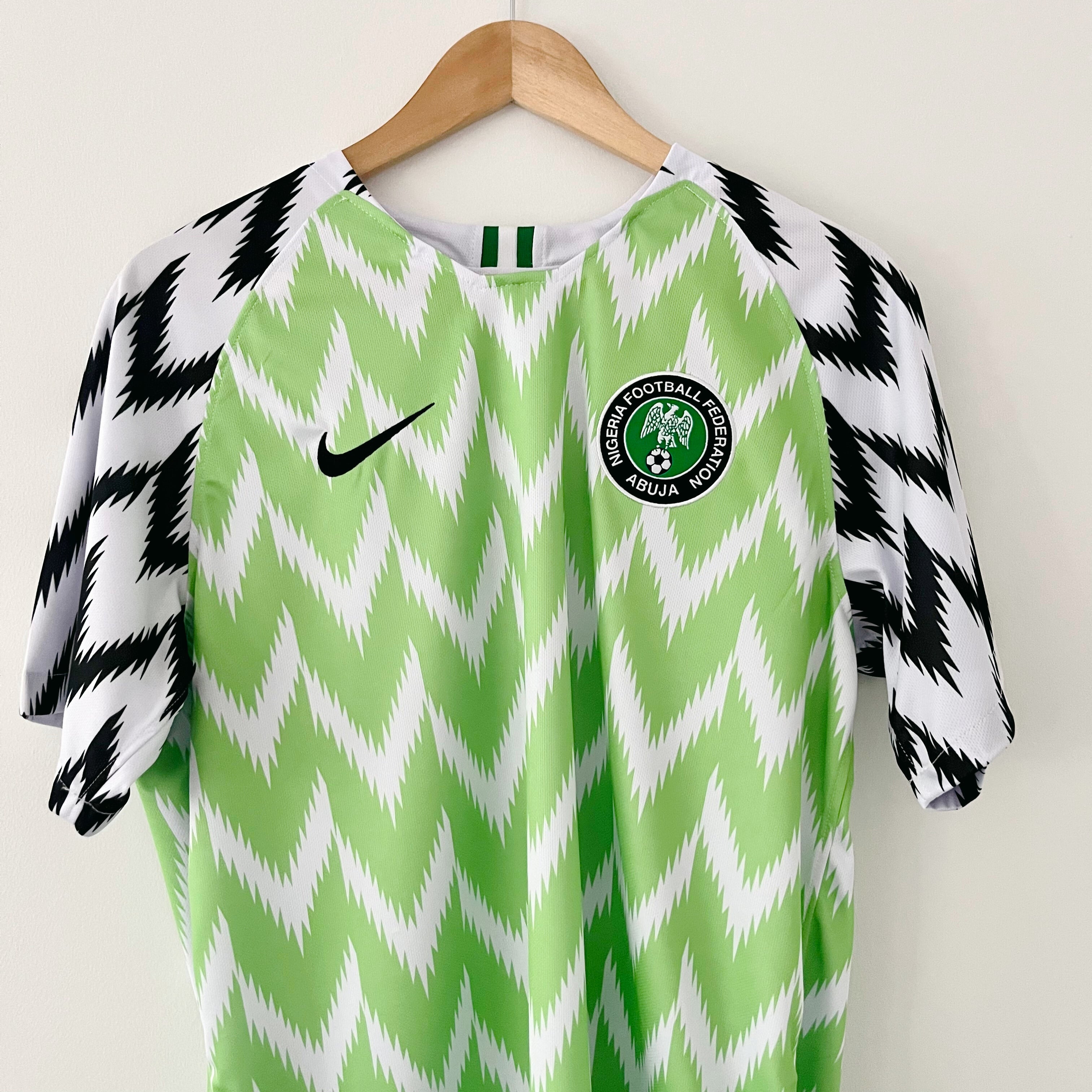 Camiseta retro de Nigeria para el Mundial 2018 (local)